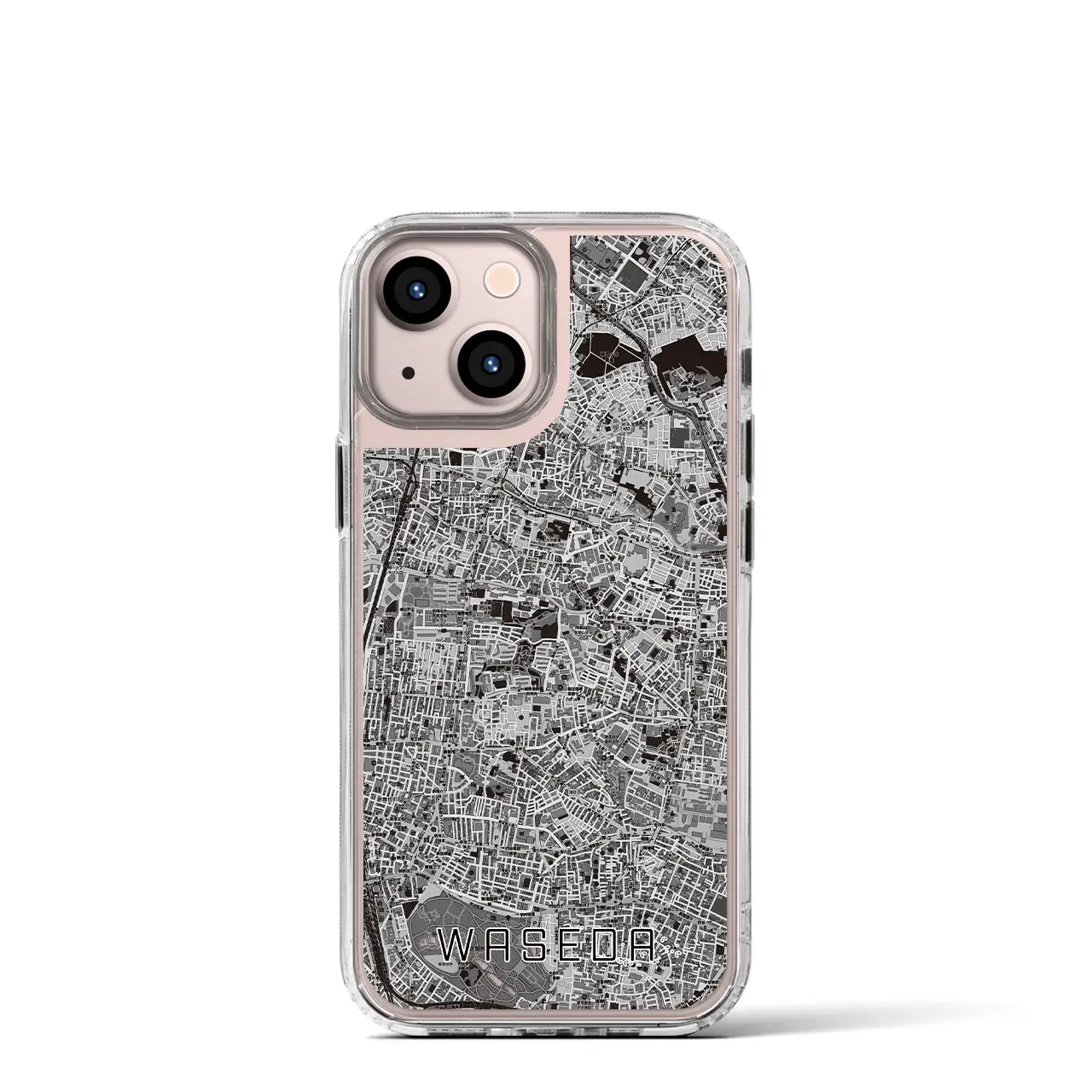 【早稲田2(東京都)】地図柄iPhoneケース(MagSafeタイプ)