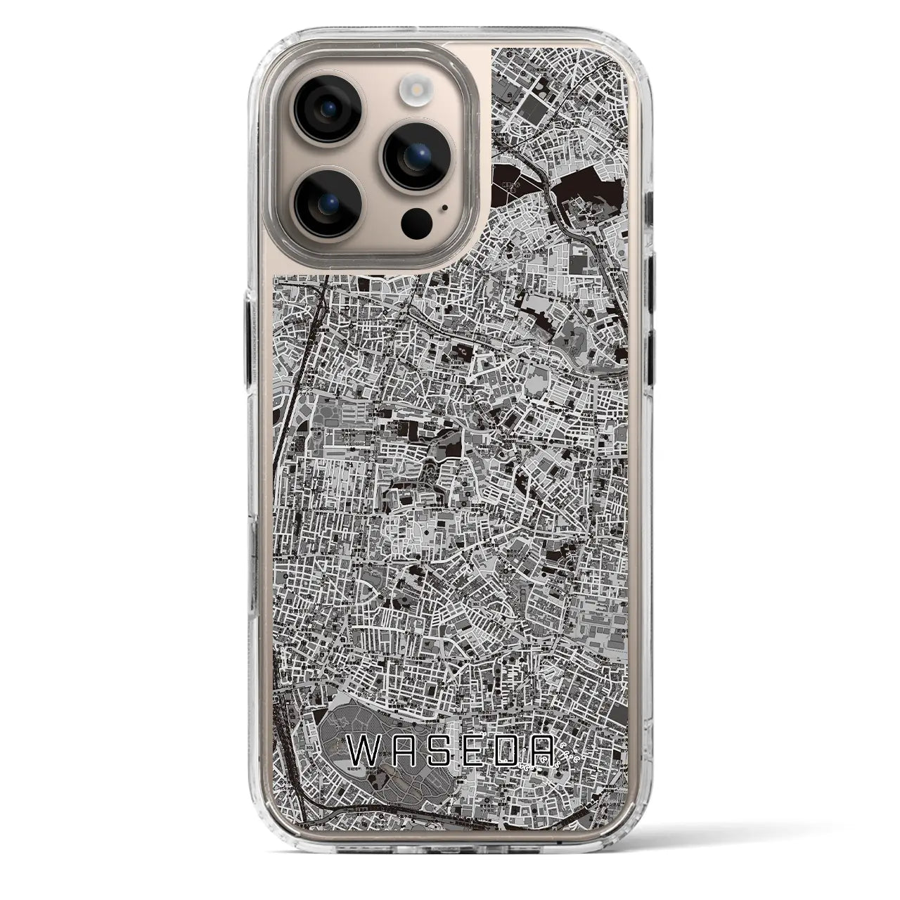 【早稲田2(東京都)】地図柄iPhoneケース(MagSafeタイプ)