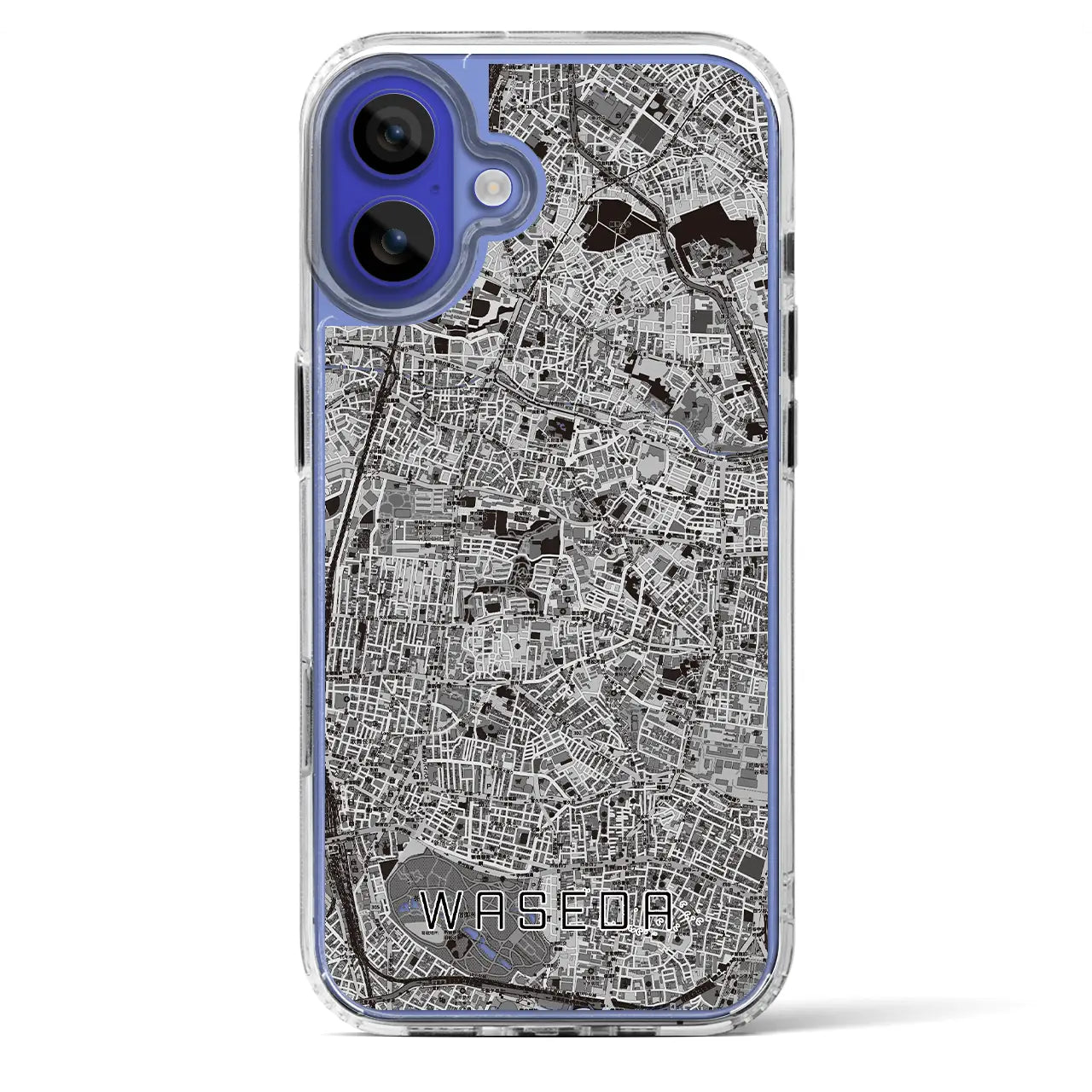 【早稲田2(東京都)】地図柄iPhoneケース(MagSafeタイプ)