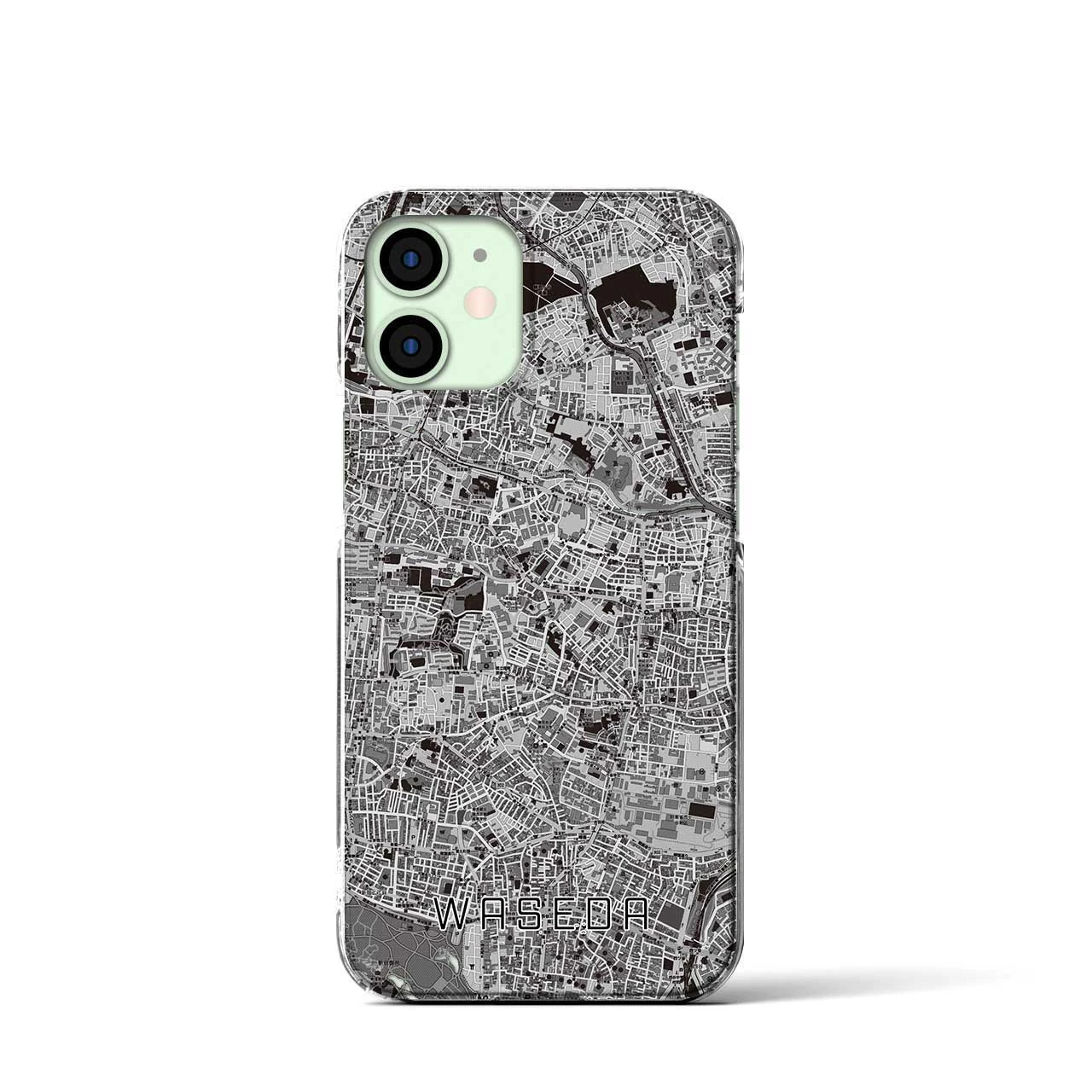 【早稲田(東京都)】地図柄iPhoneケース(クリアタイプ)