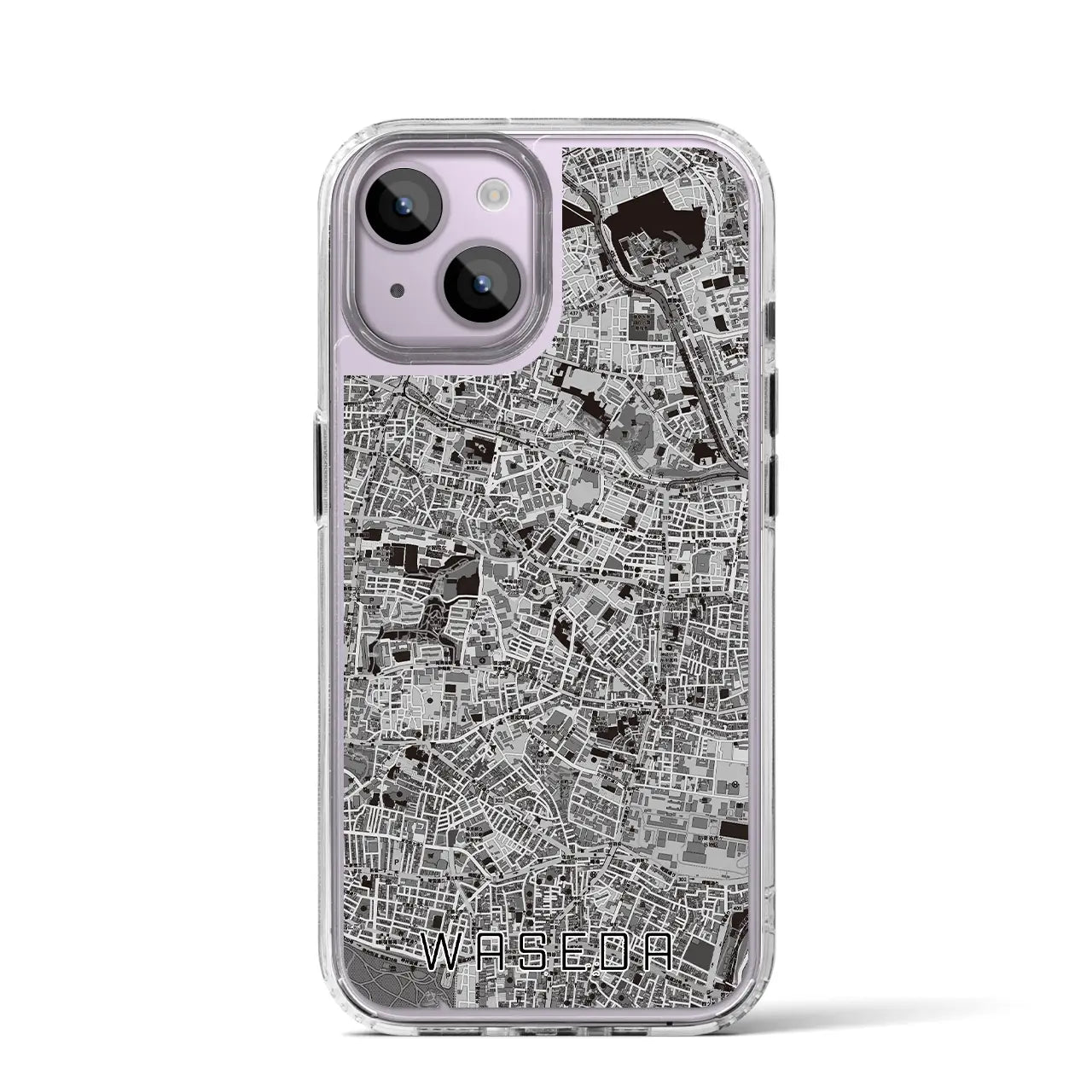 【早稲田(東京都)】地図柄iPhoneケース(MagSafeタイプ)