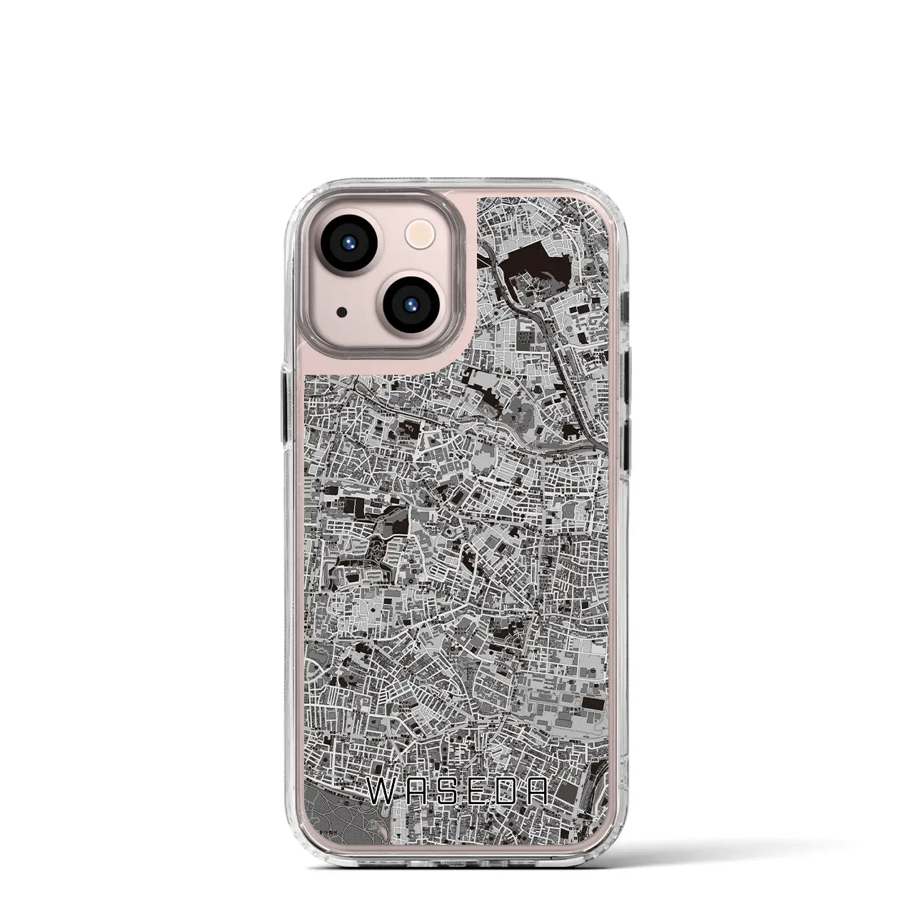 【早稲田(東京都)】地図柄iPhoneケース(MagSafeタイプ)