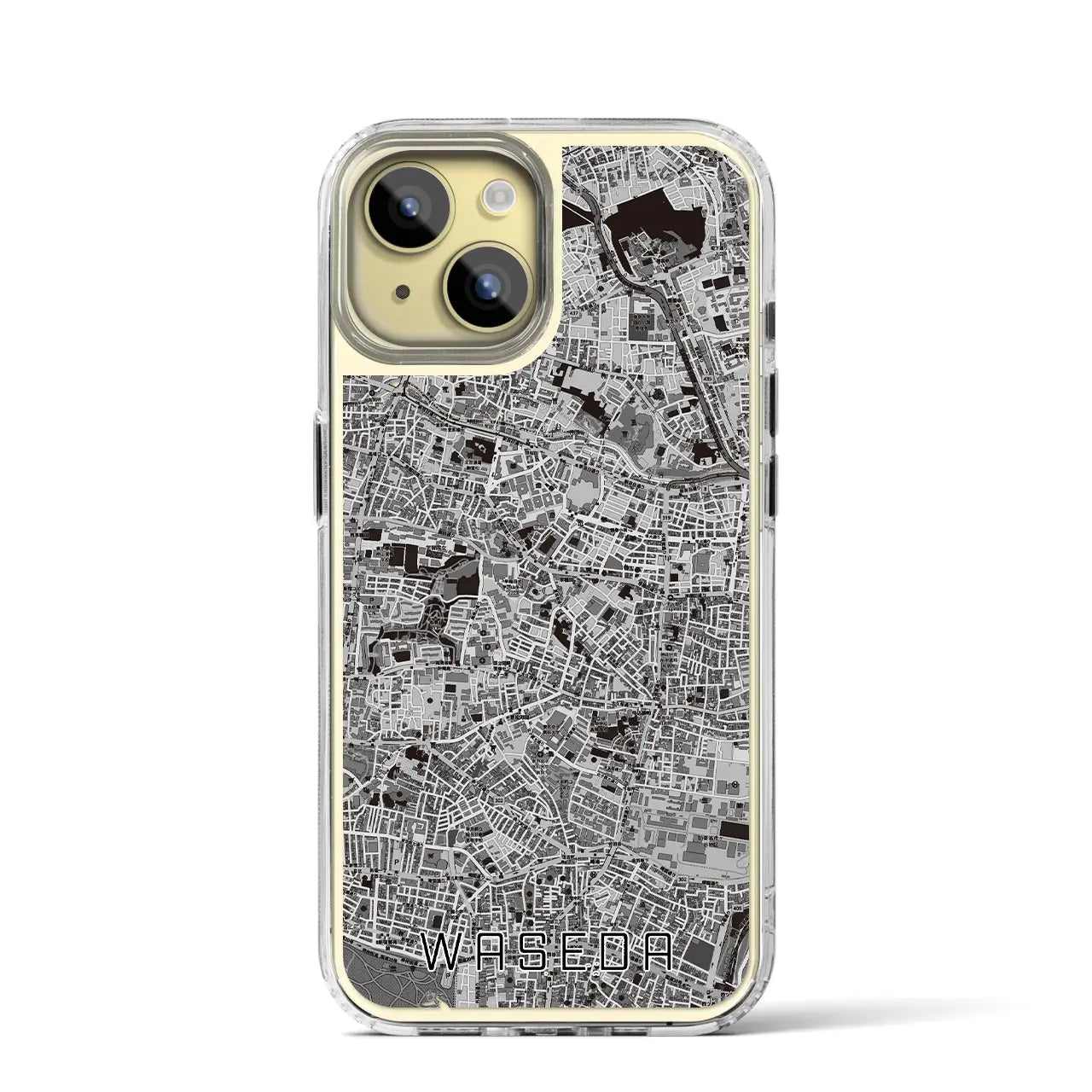 【早稲田(東京都)】地図柄iPhoneケース(MagSafeタイプ)