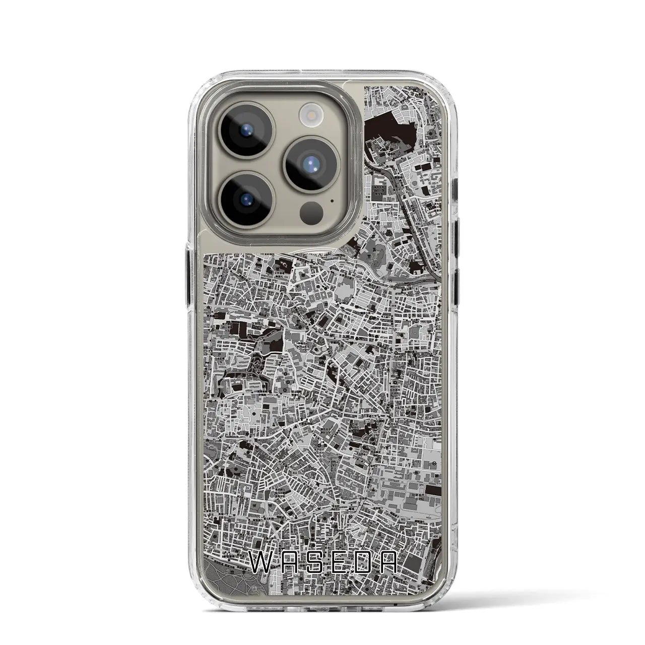 【早稲田(東京都)】地図柄iPhoneケース(MagSafeタイプ)