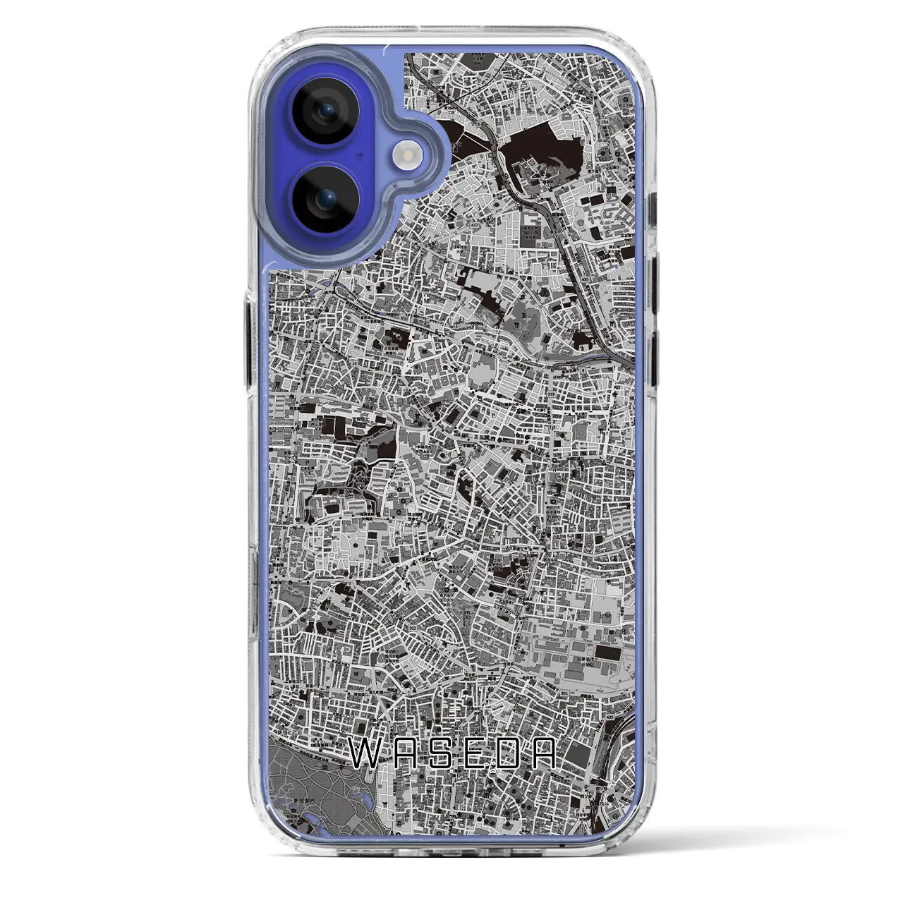 【早稲田(東京都)】地図柄iPhoneケース(MagSafeタイプ)