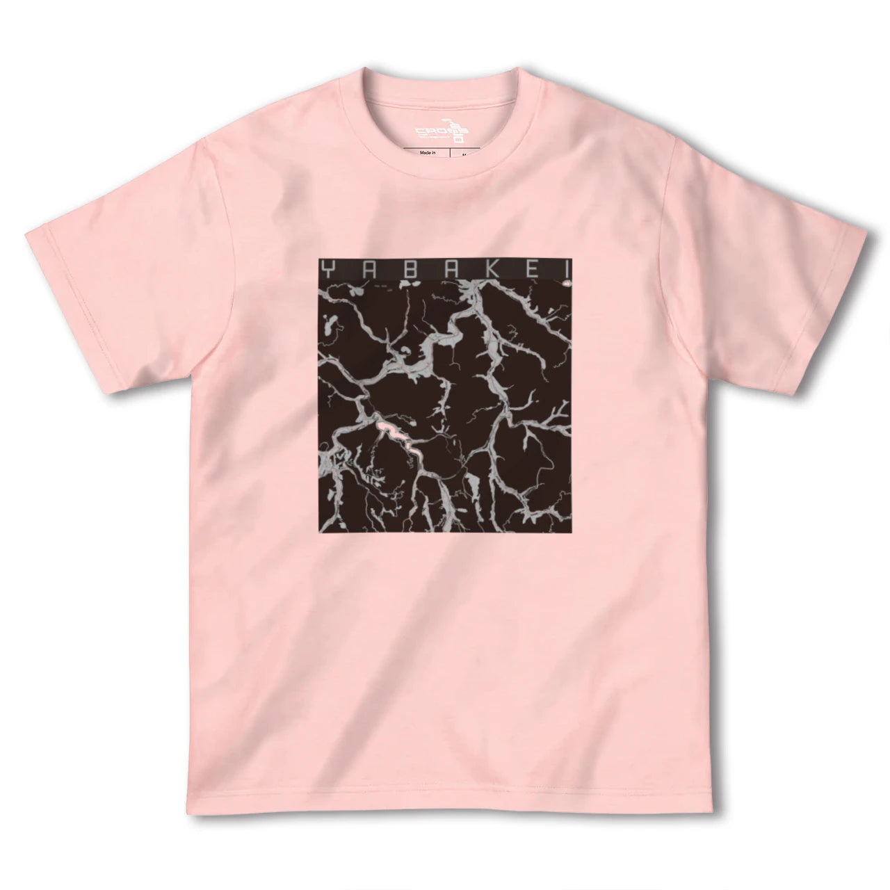 【耶馬渓(大分県)】地図柄ヘビーウェイトTシャツ