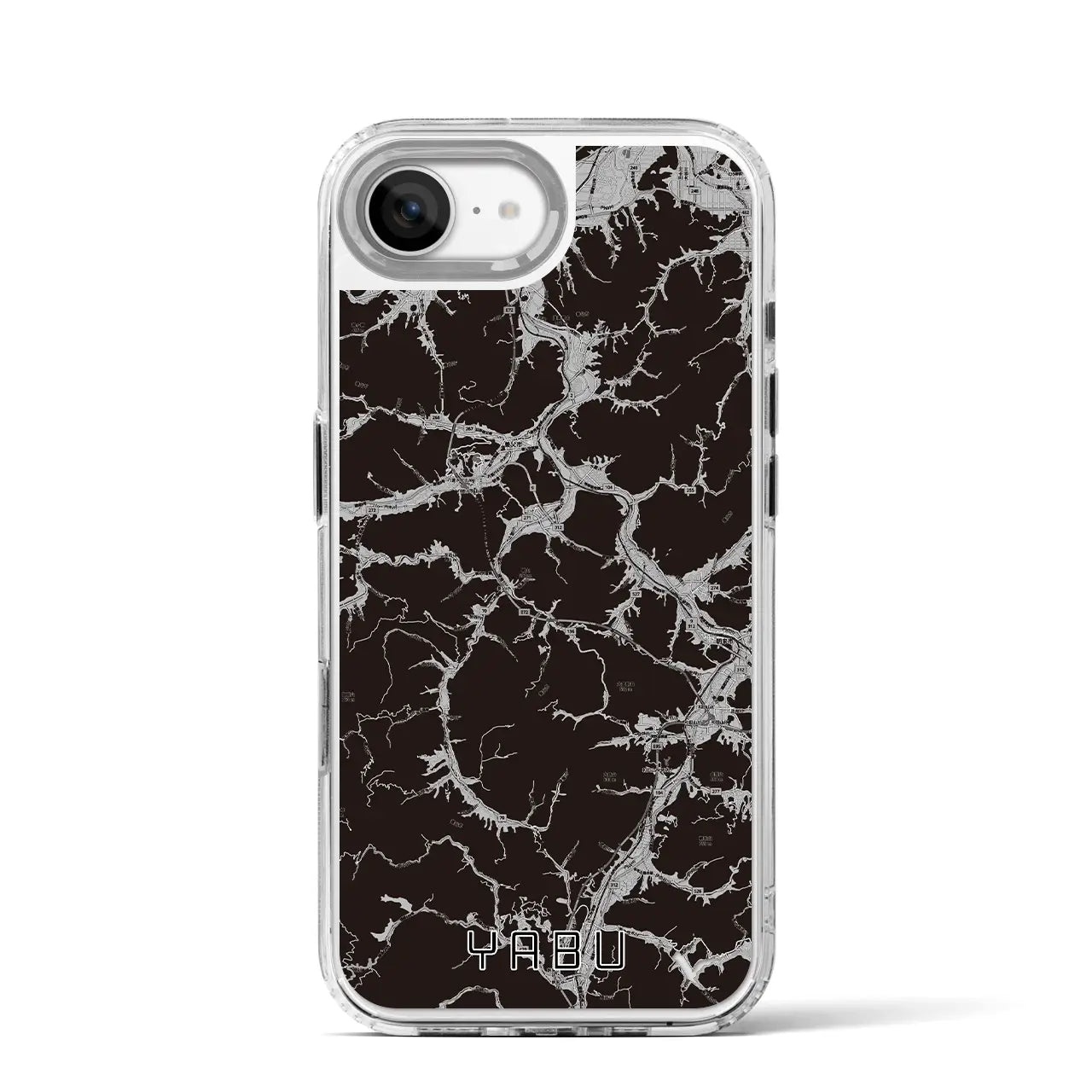 【養父(兵庫県)】地図柄iPhoneケース(MagSafeタイプ)