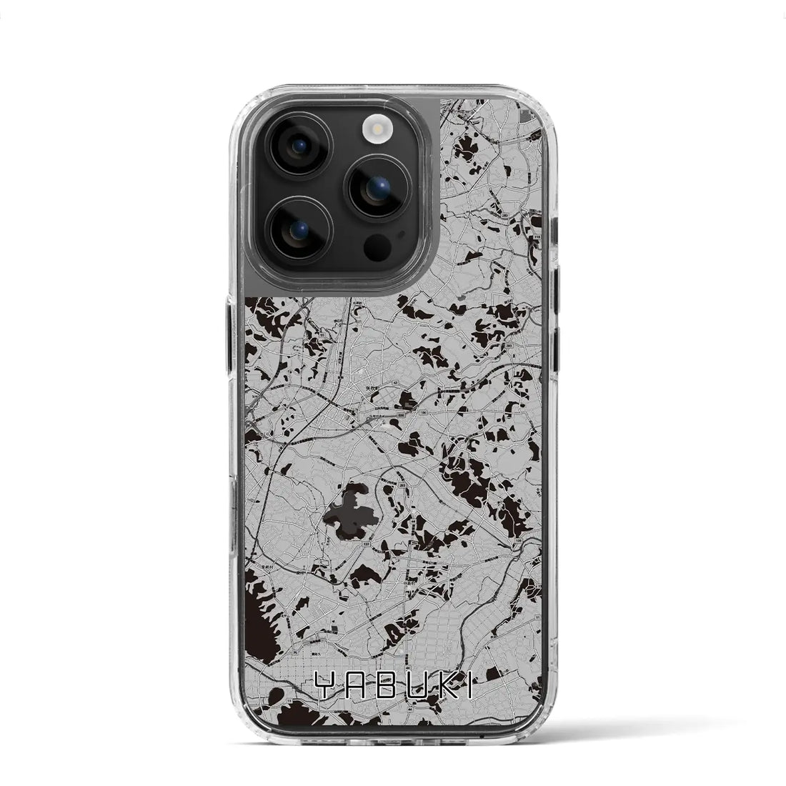 【矢吹(福島県)】地図柄iPhoneケース(MagSafeタイプ)