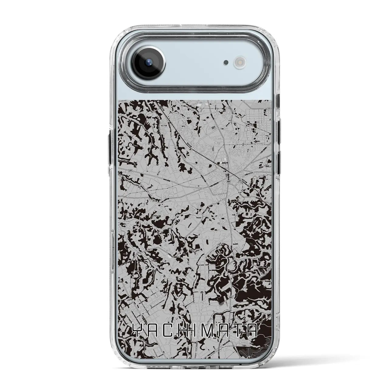 【八街(千葉県)】地図柄iPhoneケース(MagSafeタイプ)