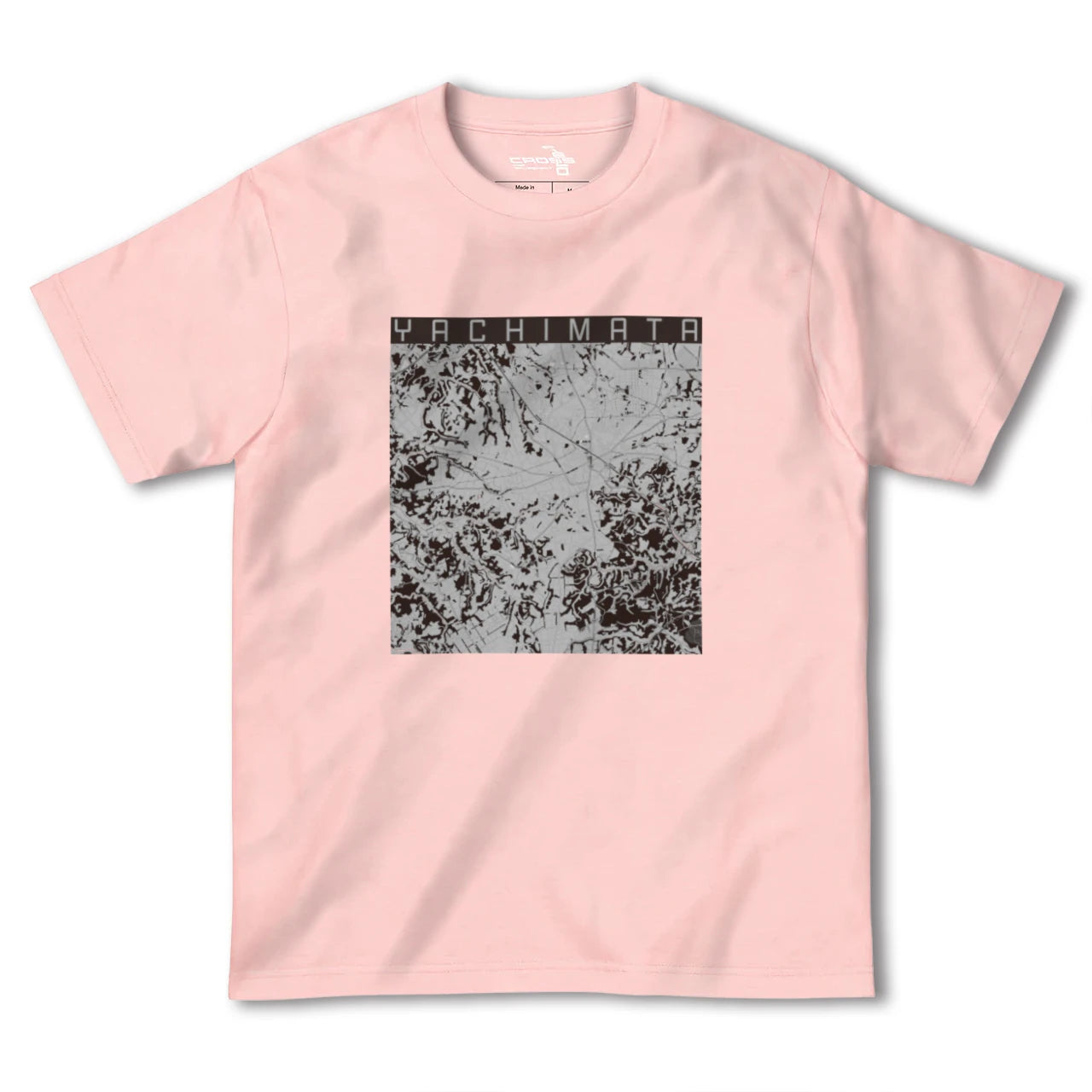 【八街(千葉県)】地図柄ヘビーウェイトTシャツ