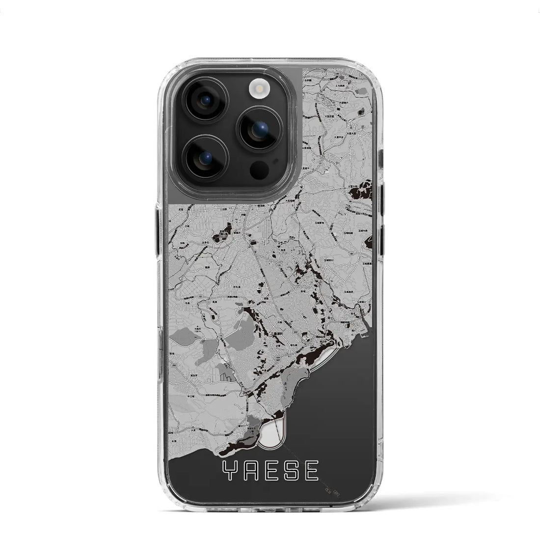 【八重瀬(沖縄県)】地図柄iPhoneケース(MagSafeタイプ)