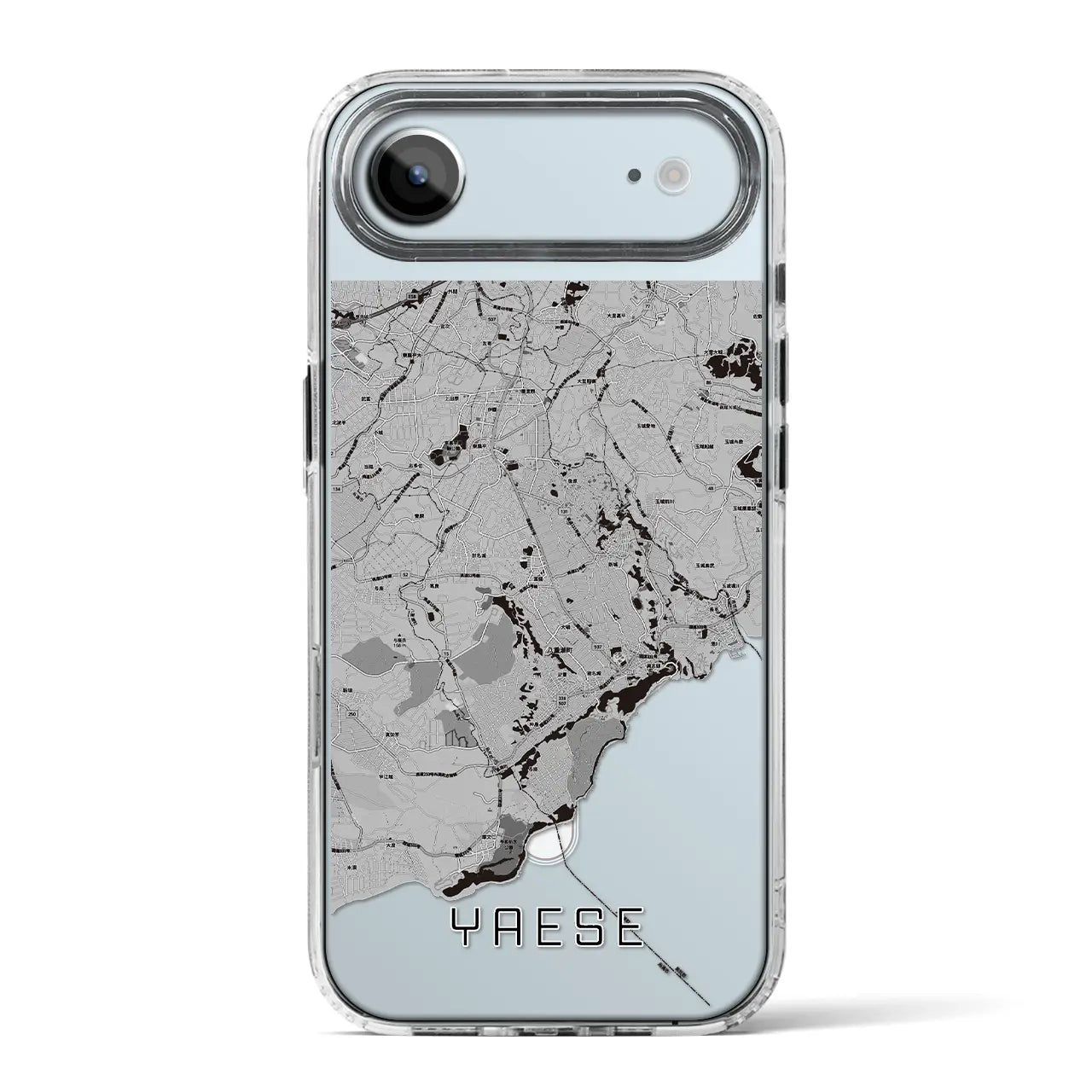 【八重瀬(沖縄県)】地図柄iPhoneケース(MagSafeタイプ)