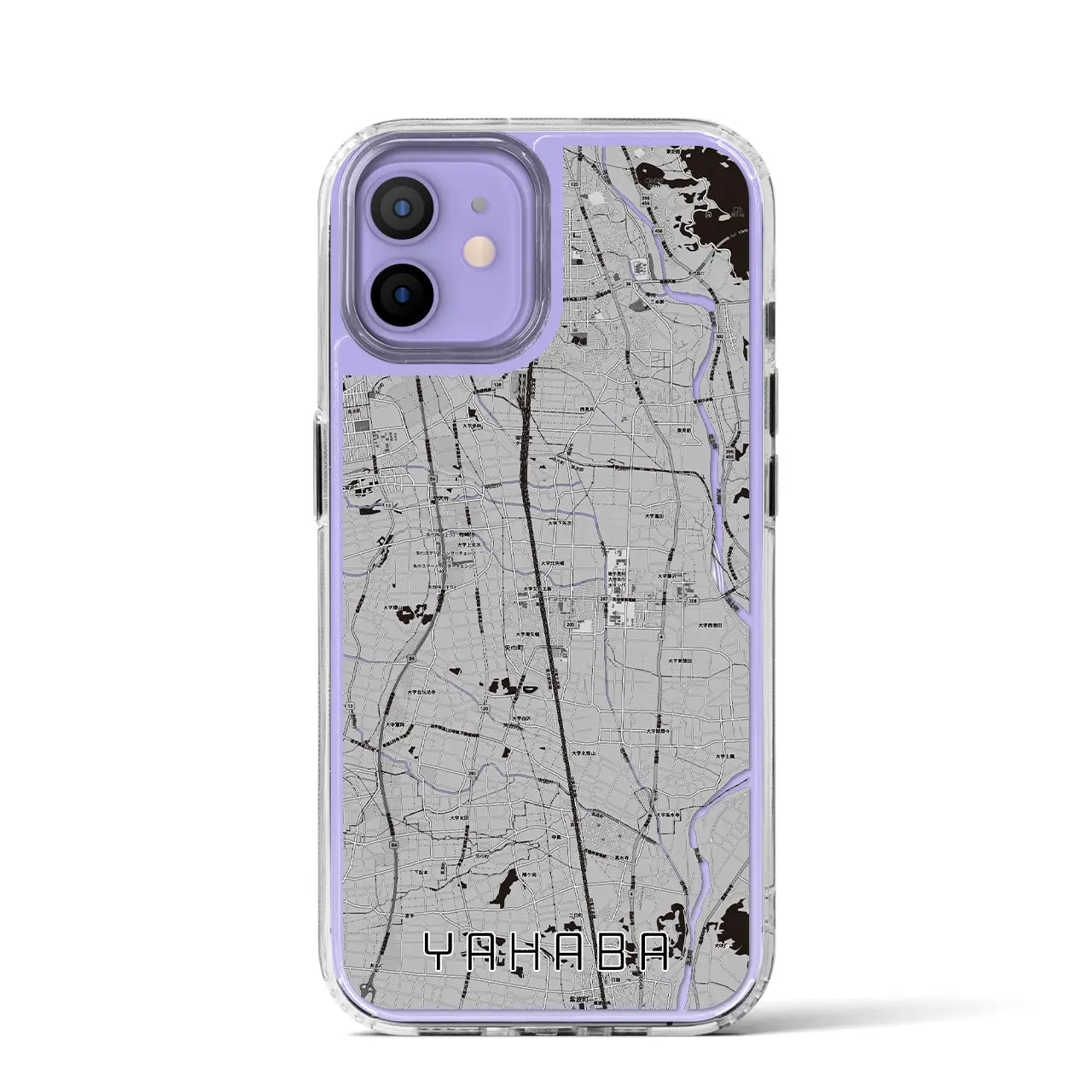 【矢巾(岩手県)】地図柄iPhoneケース(MagSafeタイプ)