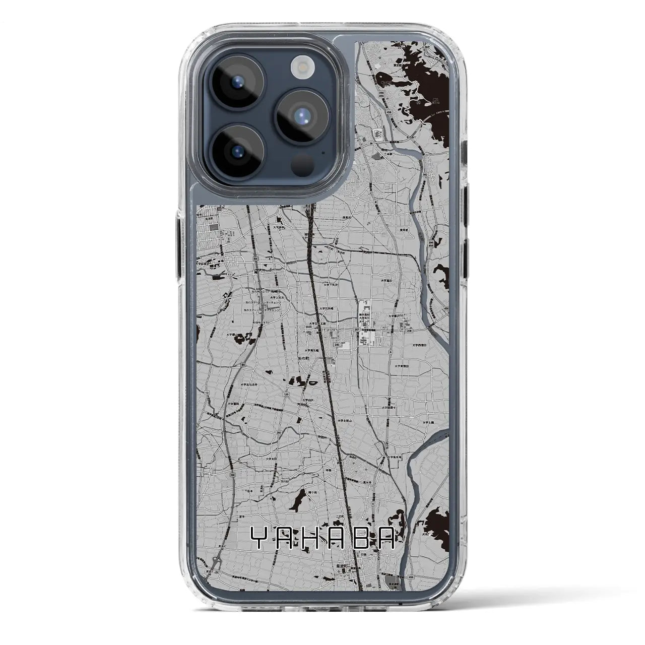 【矢巾(岩手県)】地図柄iPhoneケース(MagSafeタイプ)
