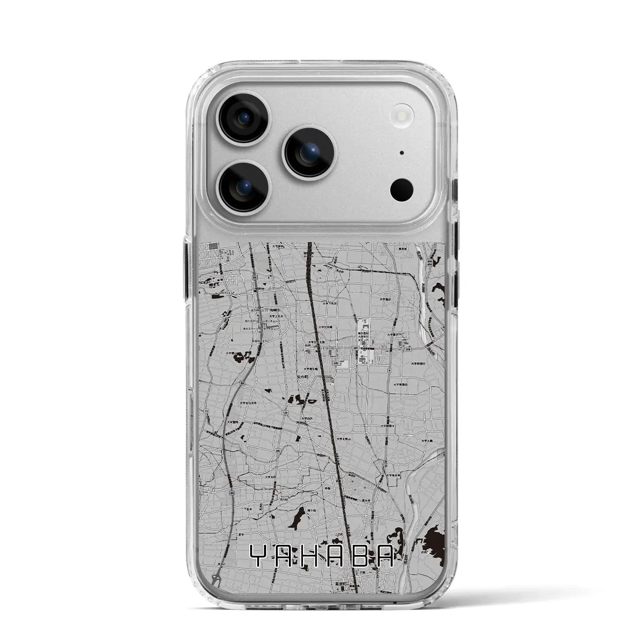 【矢巾(岩手県)】地図柄iPhoneケース(MagSafeタイプ)