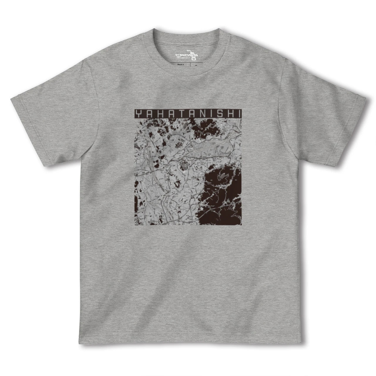 【八幡西(福岡県)】地図柄ヘビーウェイトTシャツ