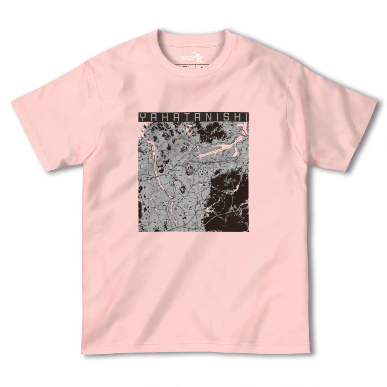 【八幡西(福岡県)】地図柄ヘビーウェイトTシャツ