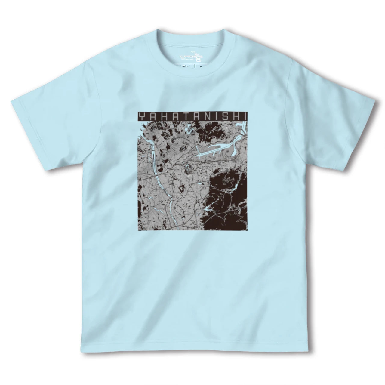 【八幡西(福岡県)】地図柄ヘビーウェイトTシャツ