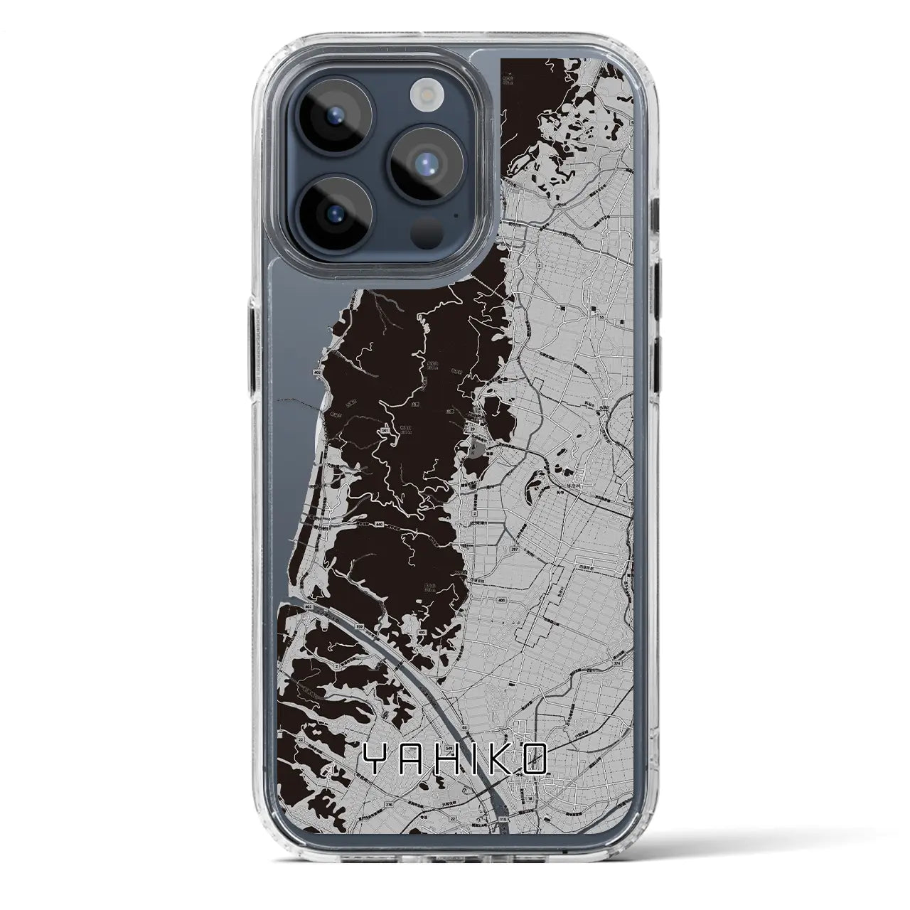 【弥彦(新潟県)】地図柄iPhoneケース(MagSafeタイプ)
