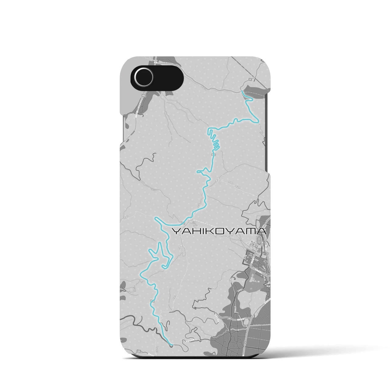 【弥彦山(新潟県)】スカイラインiPhoneケース(バックカバータイプ)