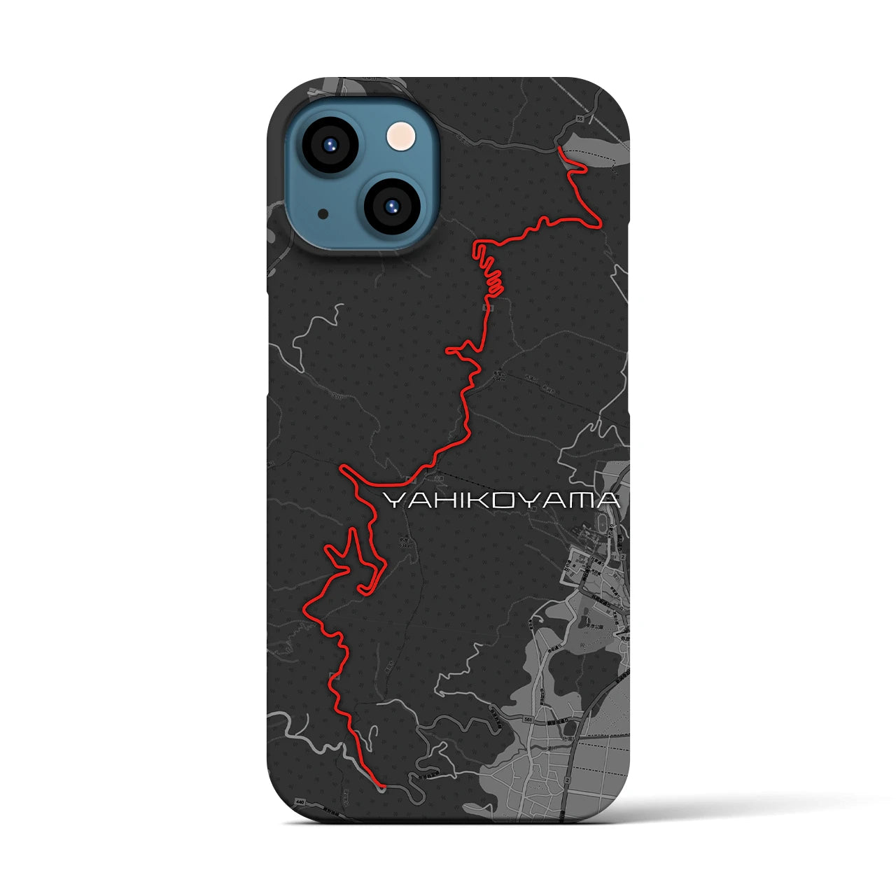 【弥彦山(新潟県)】スカイラインiPhoneケース(バックカバータイプ)