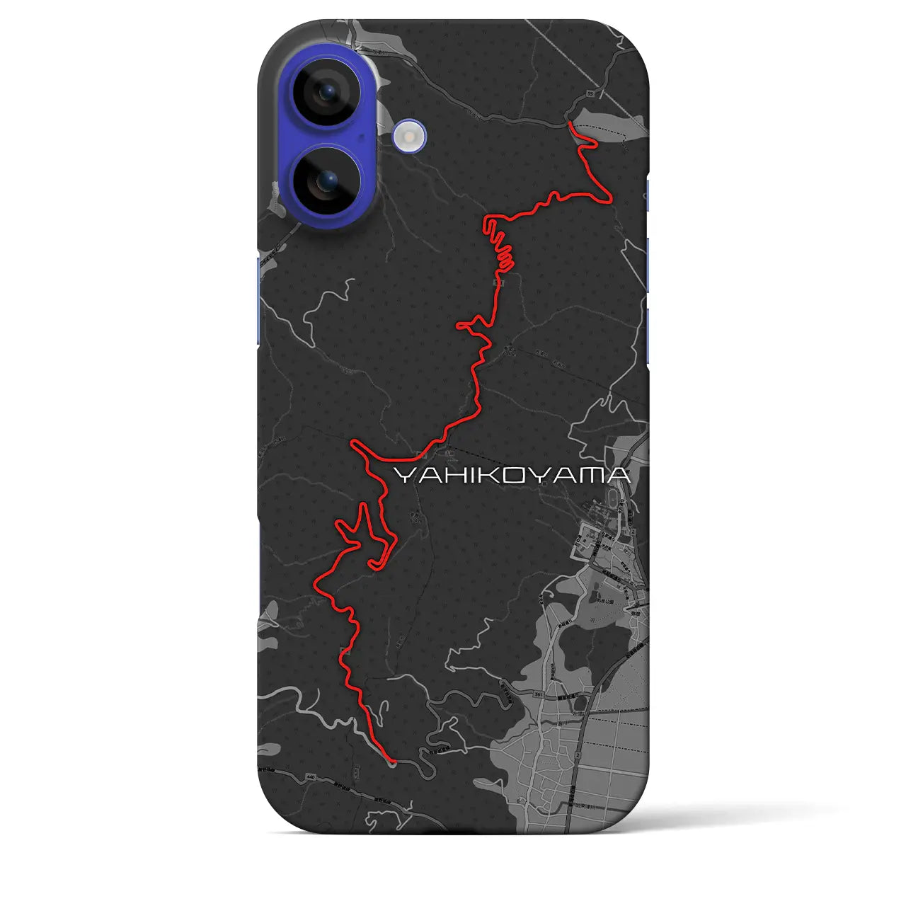 【弥彦山(新潟県)】スカイラインiPhoneケース(バックカバータイプ)