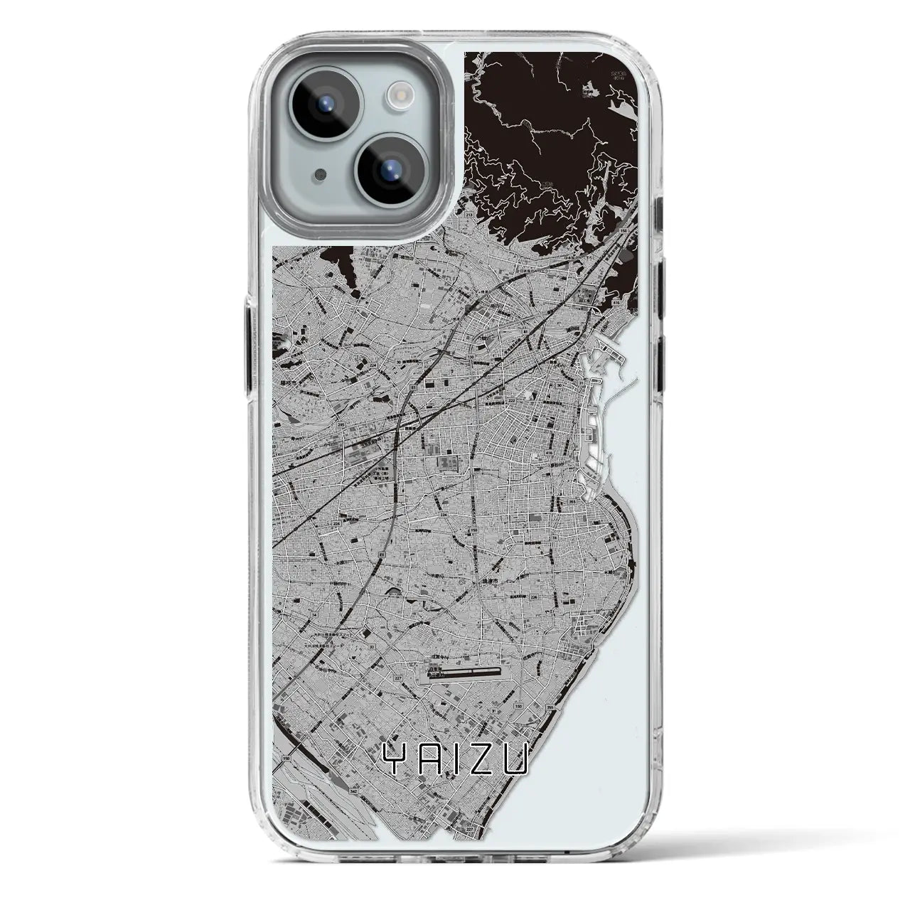 【焼津(静岡県)】地図柄iPhoneケース(MagSafeタイプ)