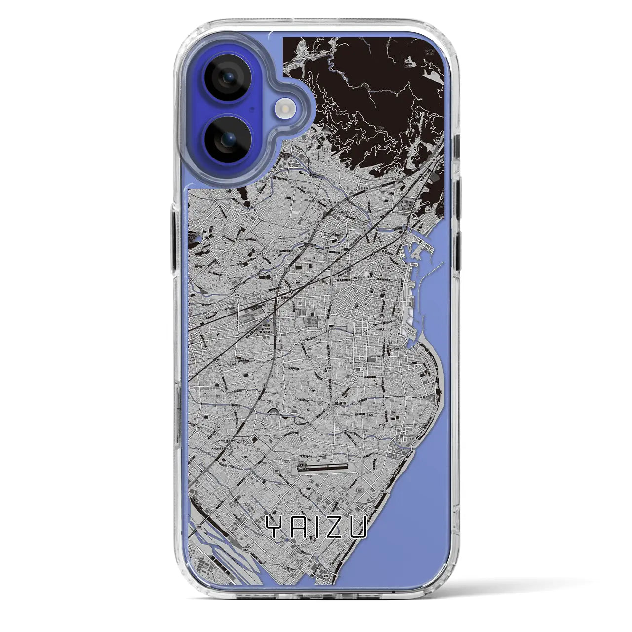 【焼津(静岡県)】地図柄iPhoneケース(MagSafeタイプ)
