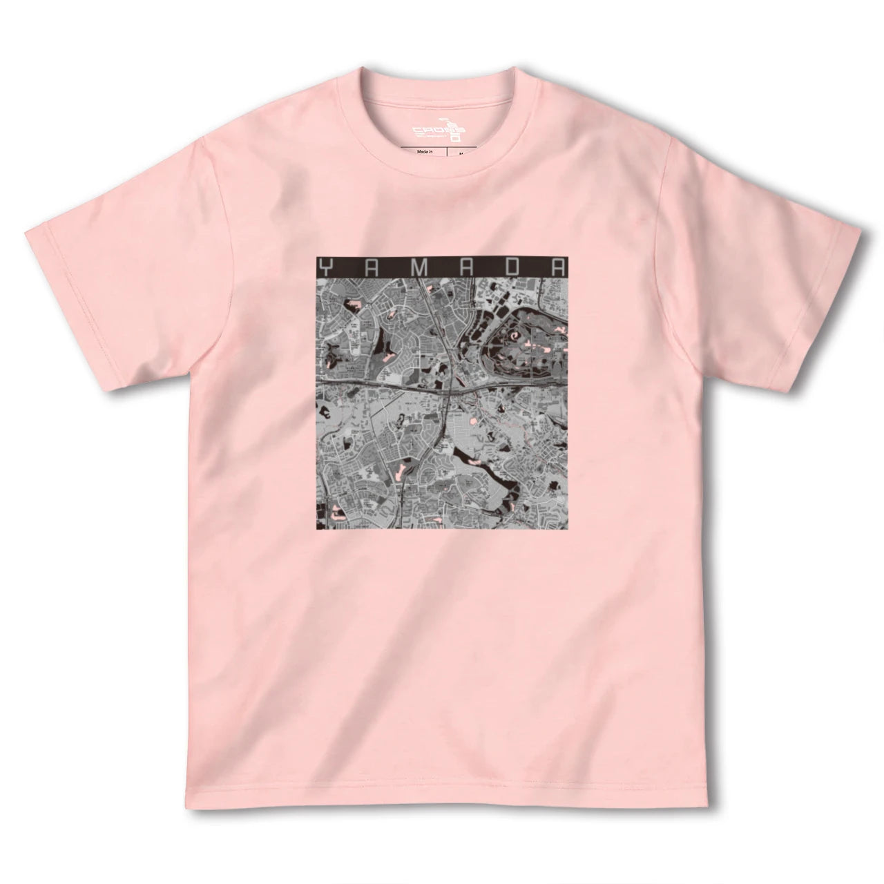 【山田(大阪府)】地図柄ヘビーウェイトTシャツ