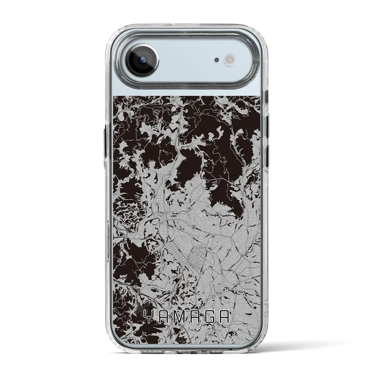 【山鹿(熊本県)】地図柄iPhoneケース(MagSafeタイプ)