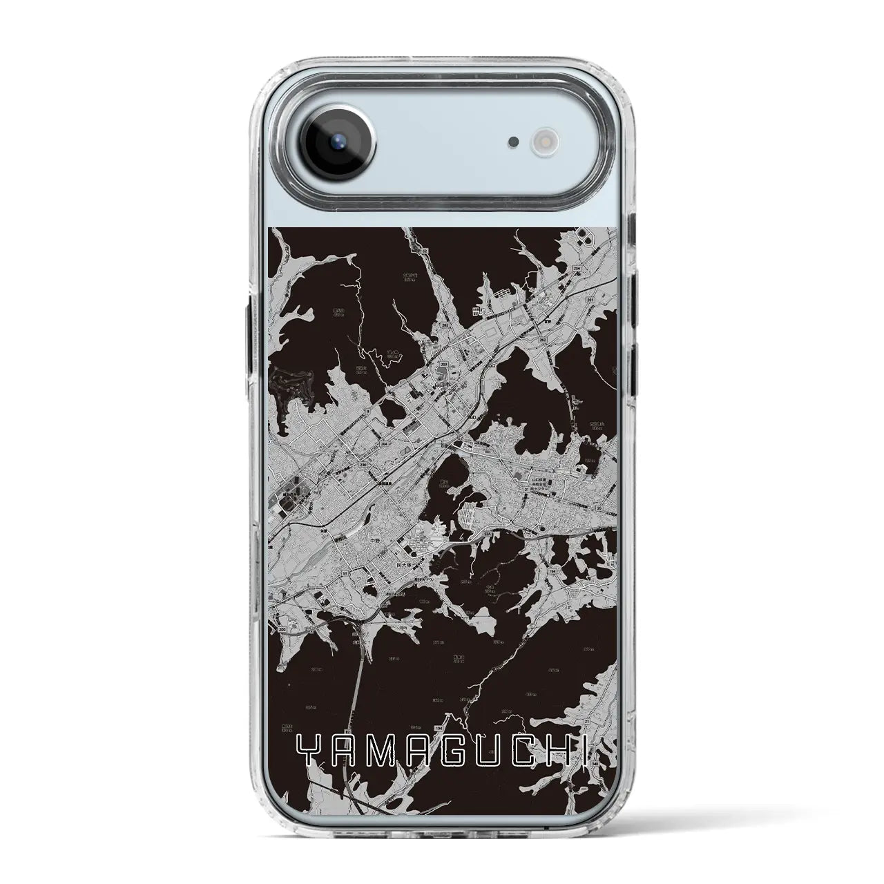 【山口(山口県)】地図柄iPhoneケース(MagSafeタイプ)