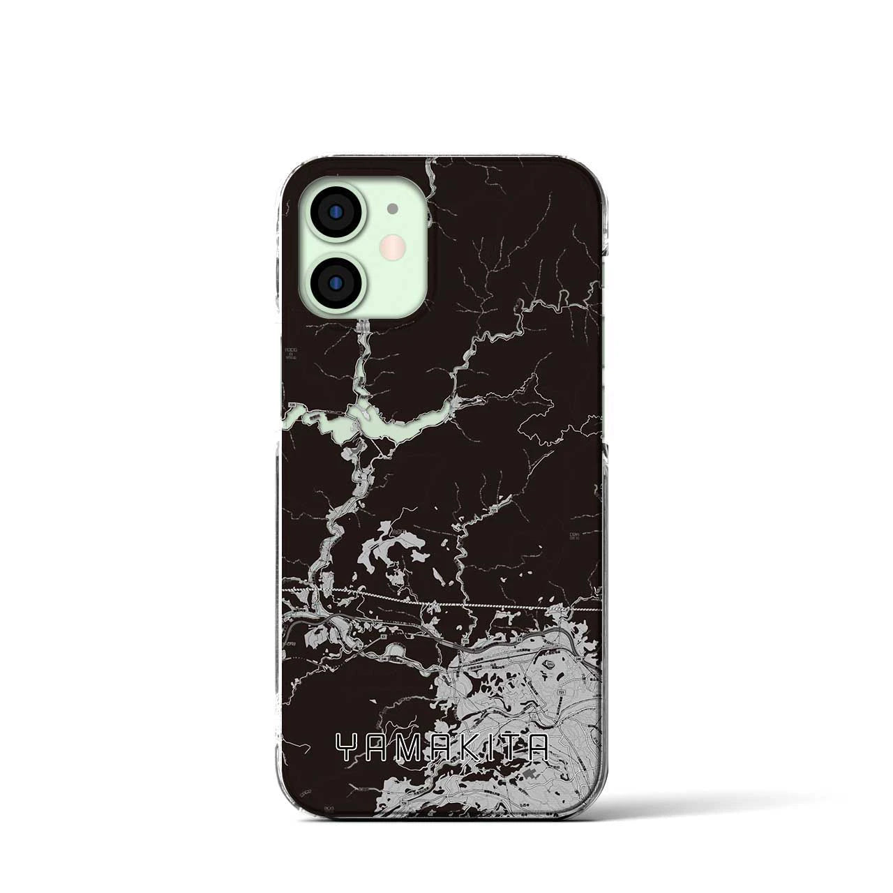 【山北(神奈川県)】地図柄iPhoneケース(クリアタイプ)