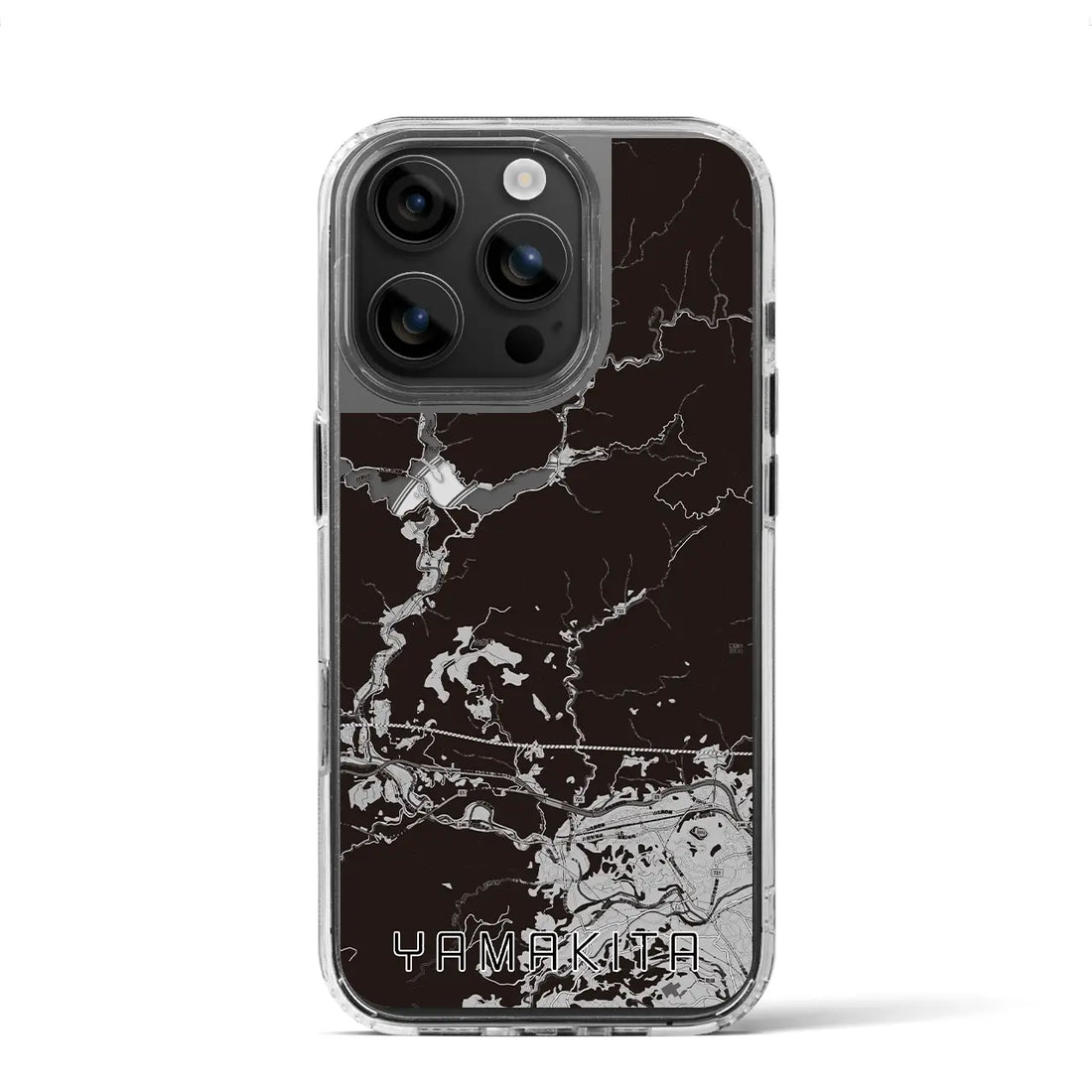 【山北(神奈川県)】地図柄iPhoneケース(MagSafeタイプ)