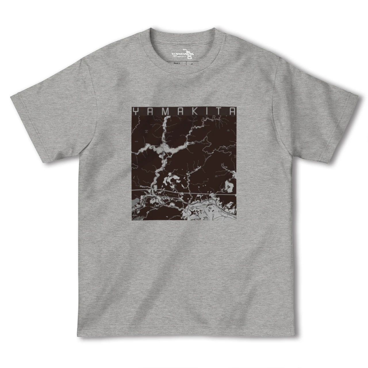 【山北(神奈川県)】地図柄ヘビーウェイトTシャツ