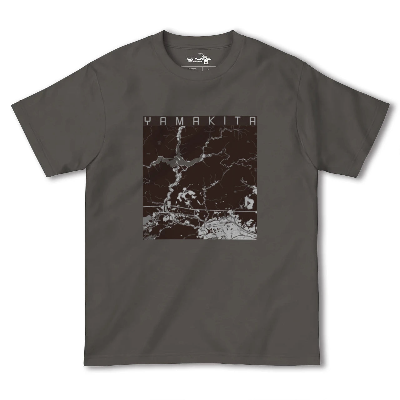 【山北(神奈川県)】地図柄ヘビーウェイトTシャツ