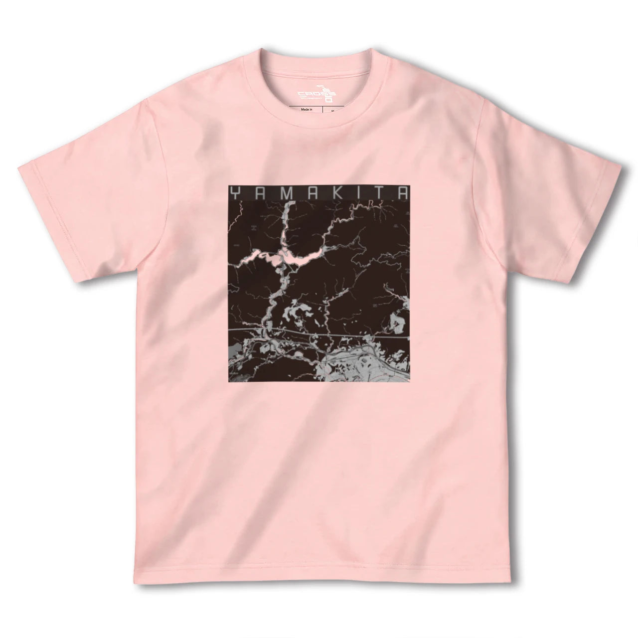 【山北(神奈川県)】地図柄ヘビーウェイトTシャツ