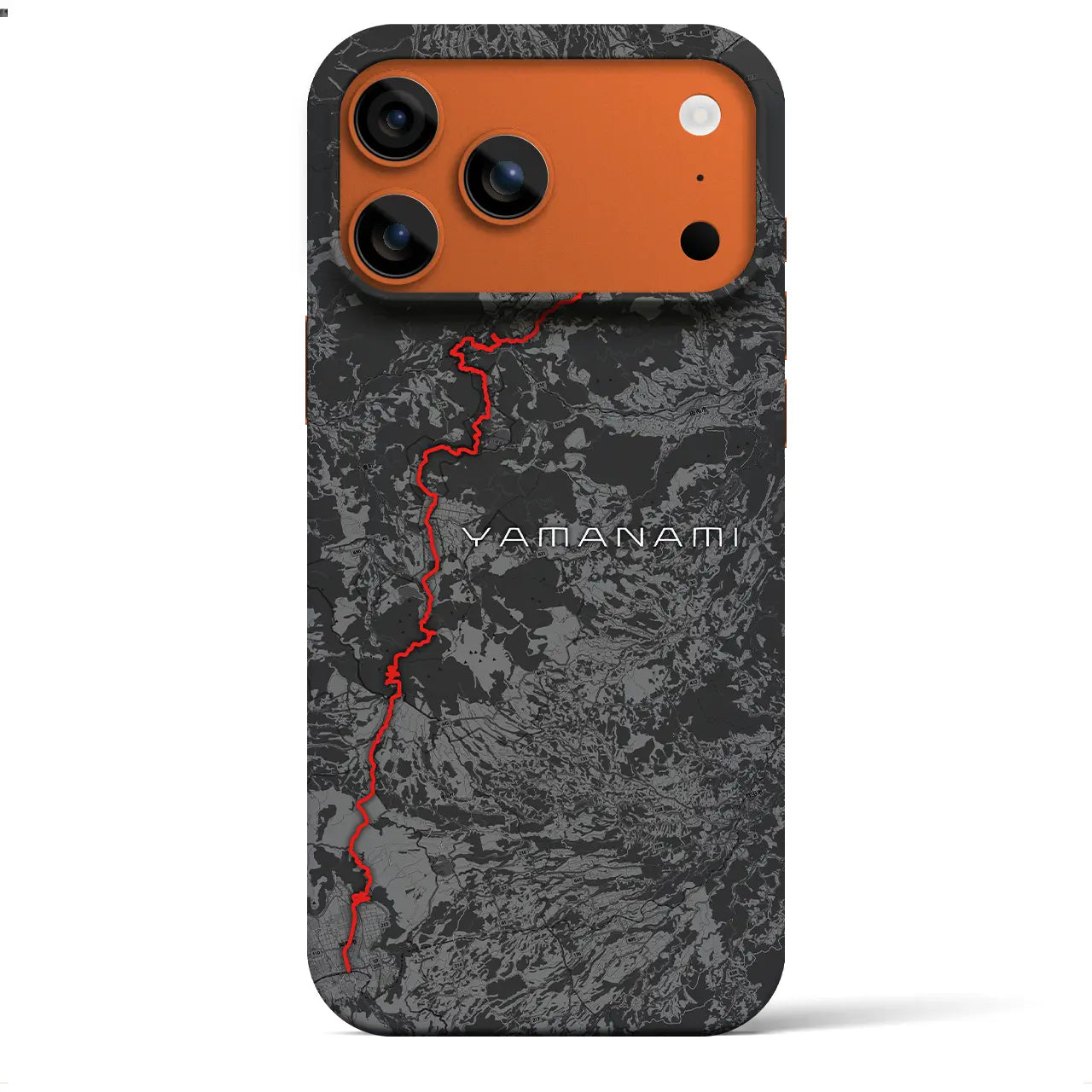 【やまなみ(大分県)】スカイラインiPhoneケース(バックカバータイプ)アッシュ・iPhone 17 Pro Max 用