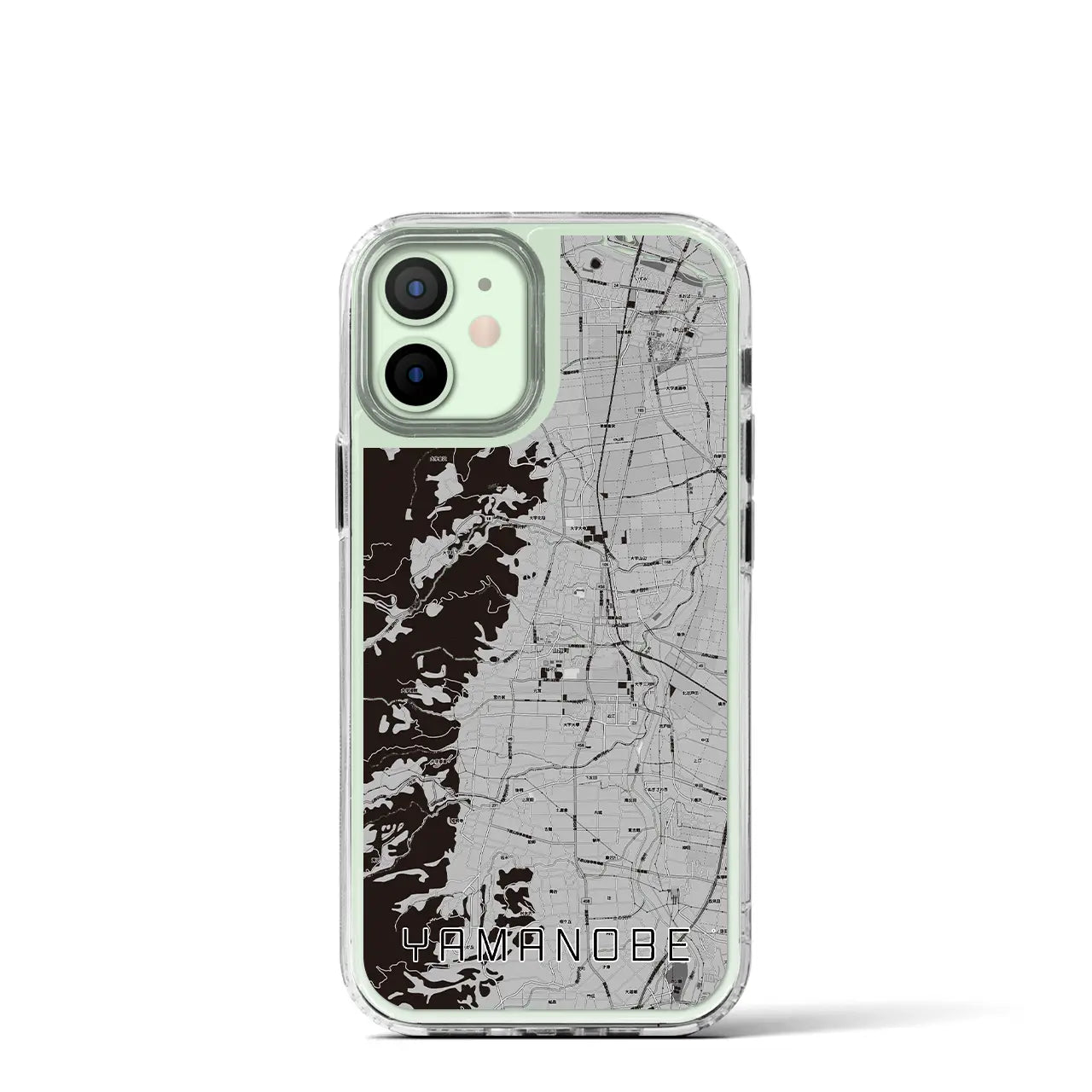 【山辺(山形県)】地図柄iPhoneケース(MagSafeタイプ)