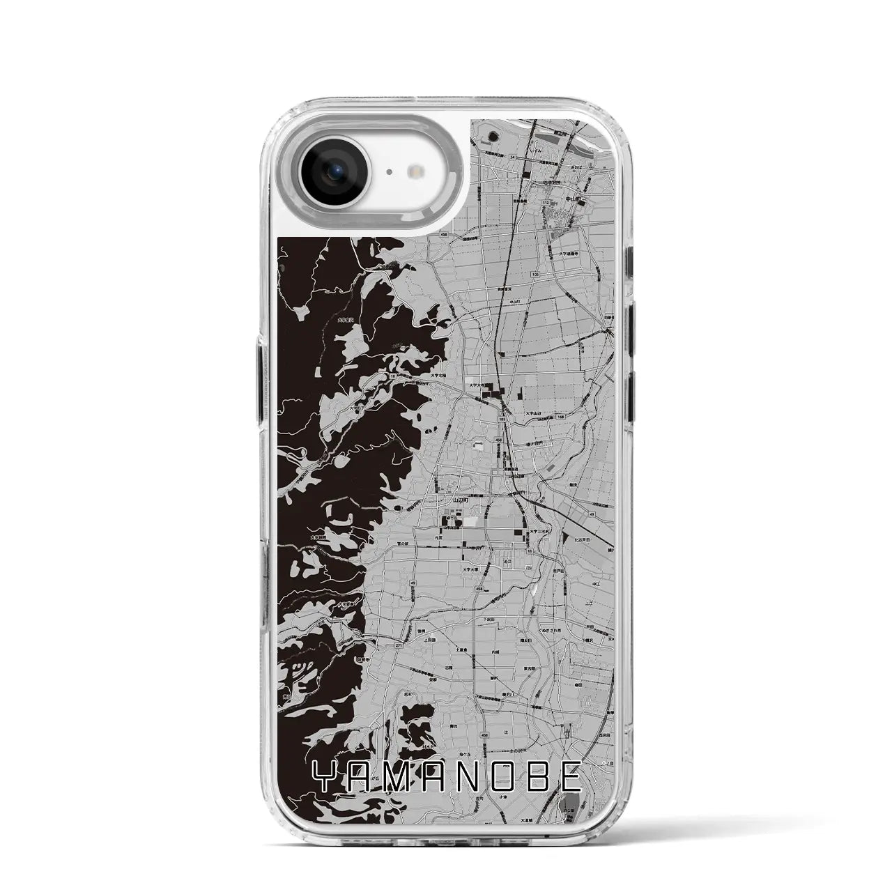 【山辺(山形県)】地図柄iPhoneケース(MagSafeタイプ)