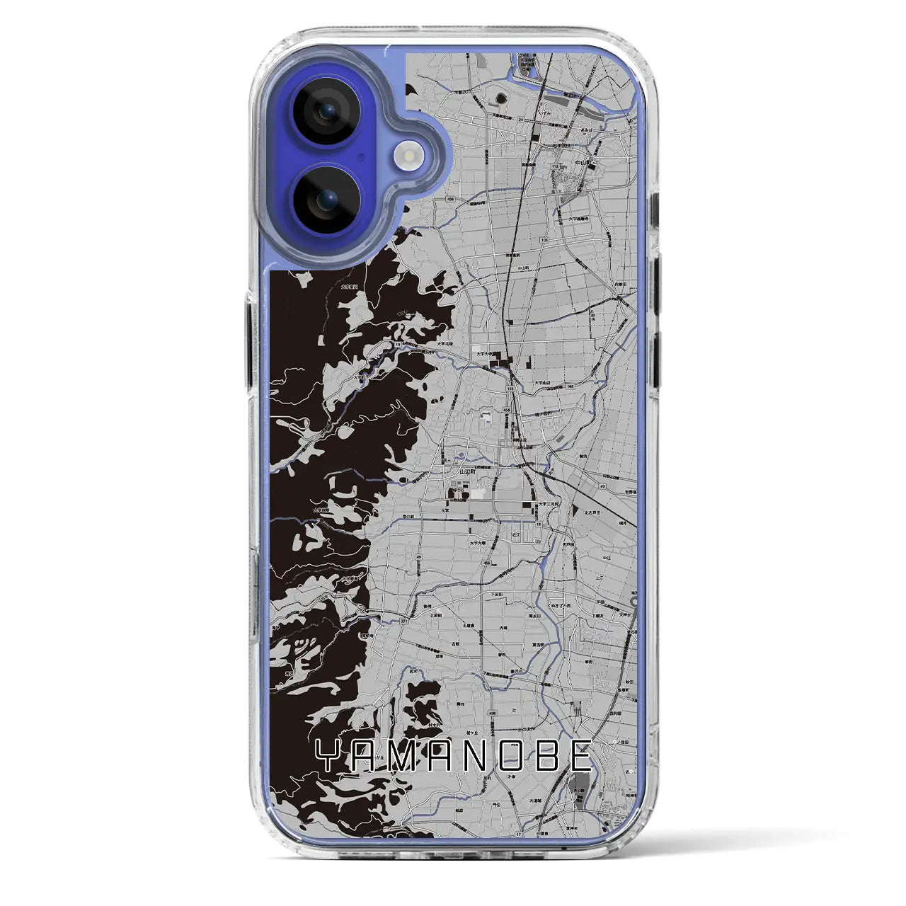【山辺(山形県)】地図柄iPhoneケース(MagSafeタイプ)