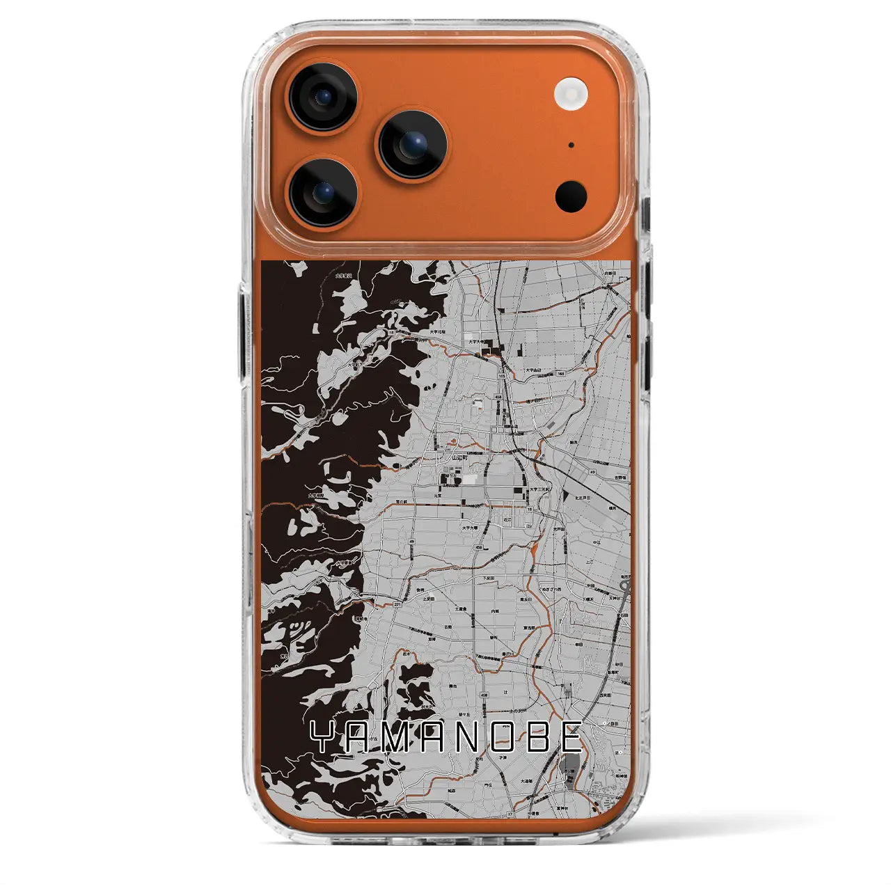 【山辺(山形県)】地図柄iPhoneケース(MagSafeタイプ)