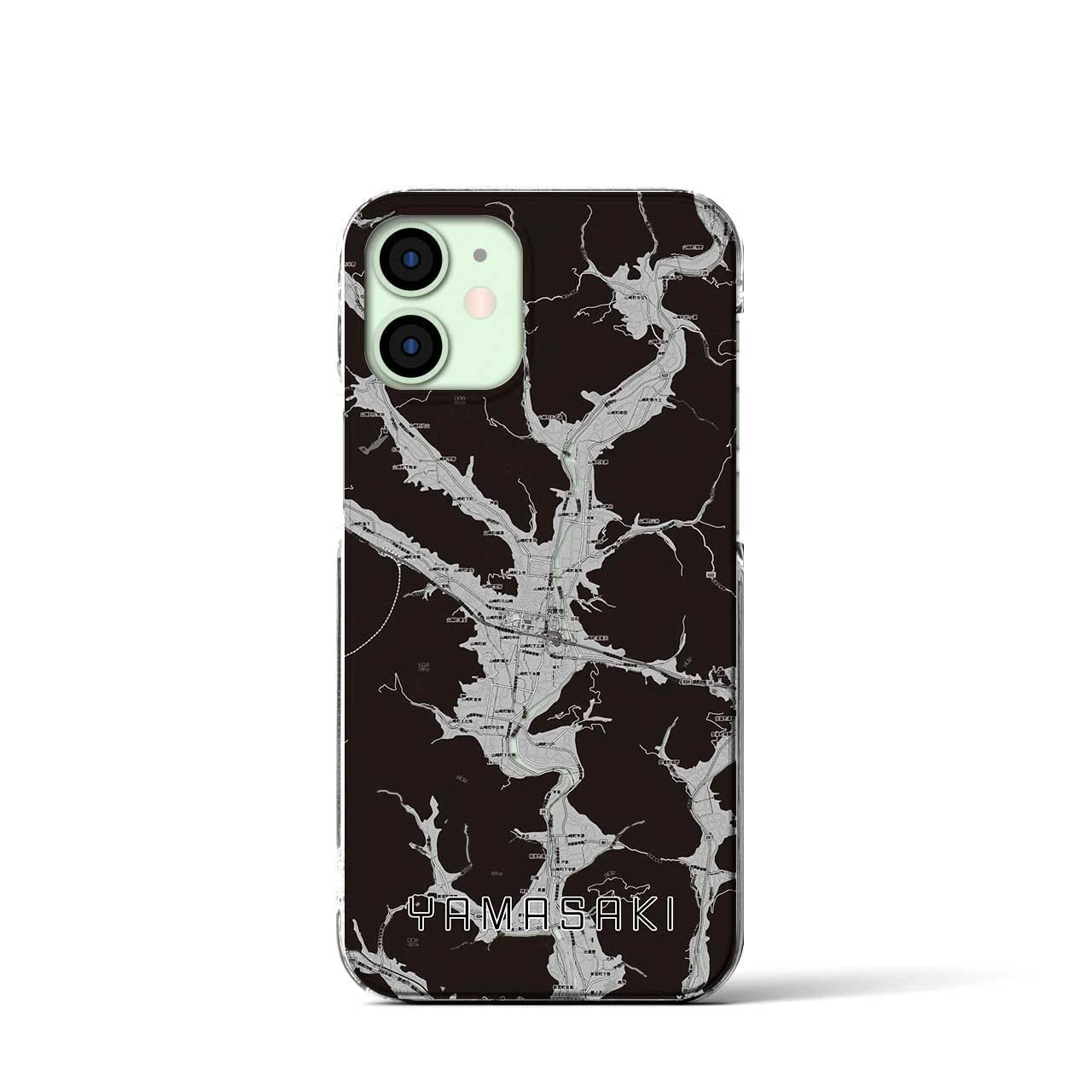 【山崎(兵庫県)】地図柄iPhoneケース(クリアタイプ)