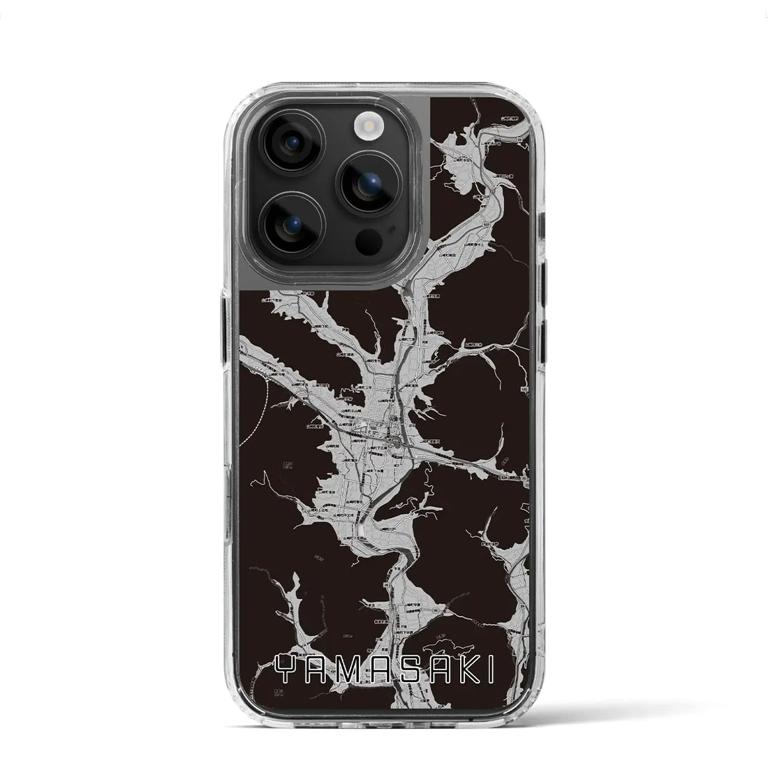 【山崎(兵庫県)】地図柄iPhoneケース(MagSafeタイプ)
