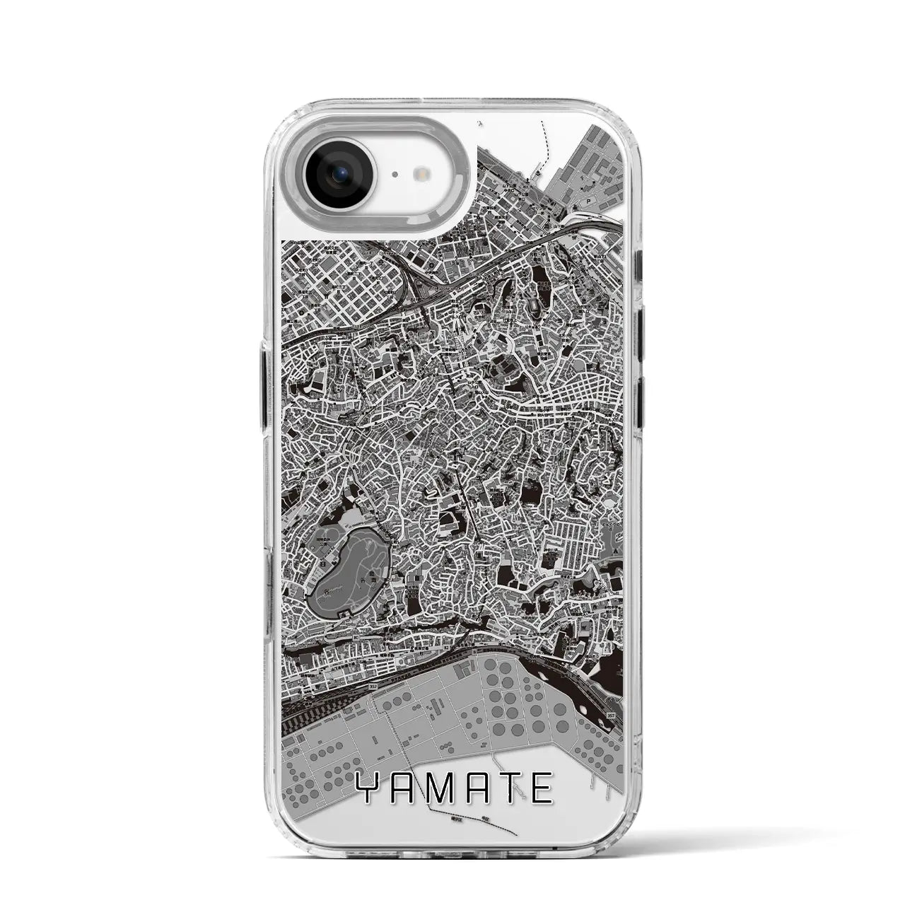 【山手(神奈川県)】地図柄iPhoneケース(MagSafeタイプ)