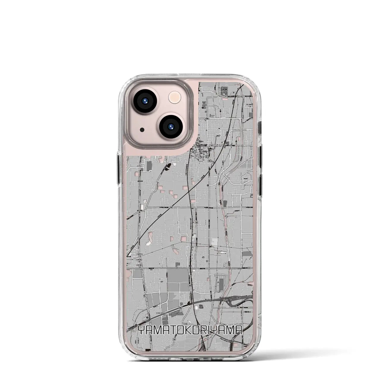 【大和郡山(奈良県)】地図柄iPhoneケース(MagSafeタイプ)
