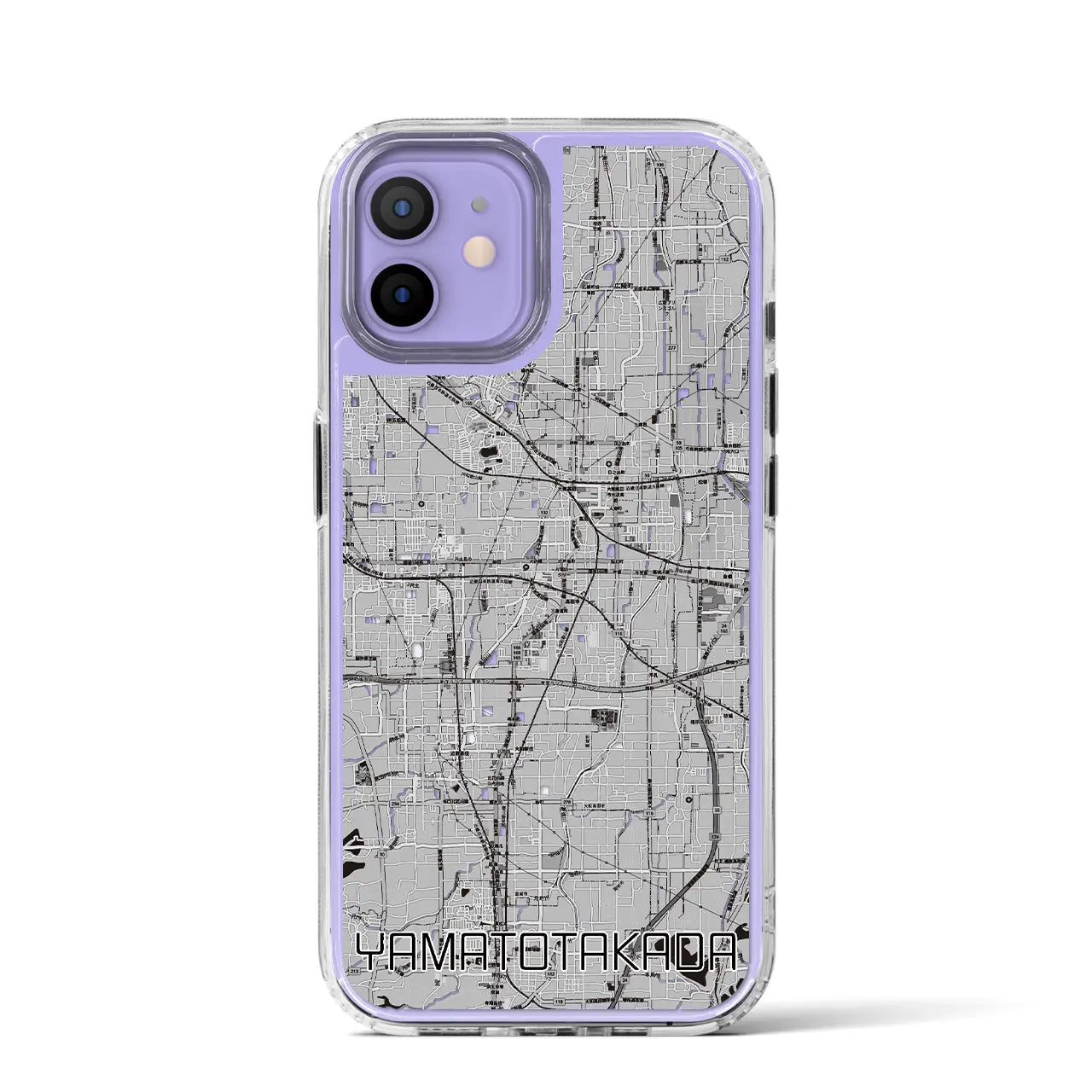 【大和高田(奈良県)】地図柄iPhoneケース(MagSafeタイプ)