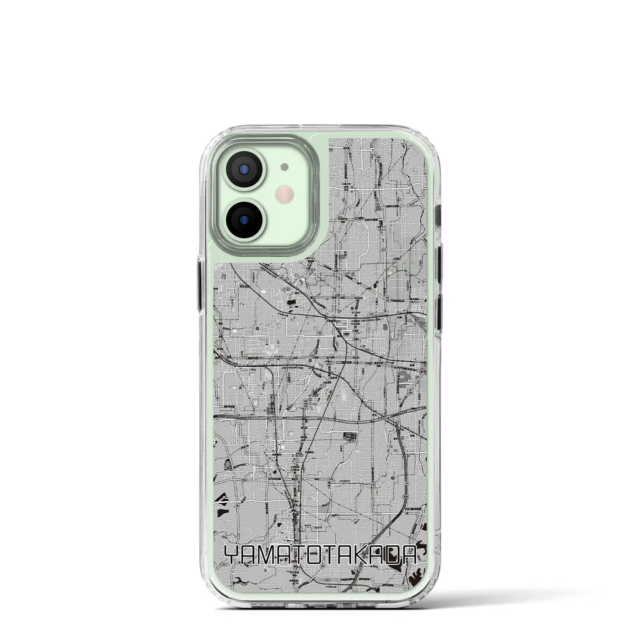 【大和高田(奈良県)】地図柄iPhoneケース(MagSafeタイプ)