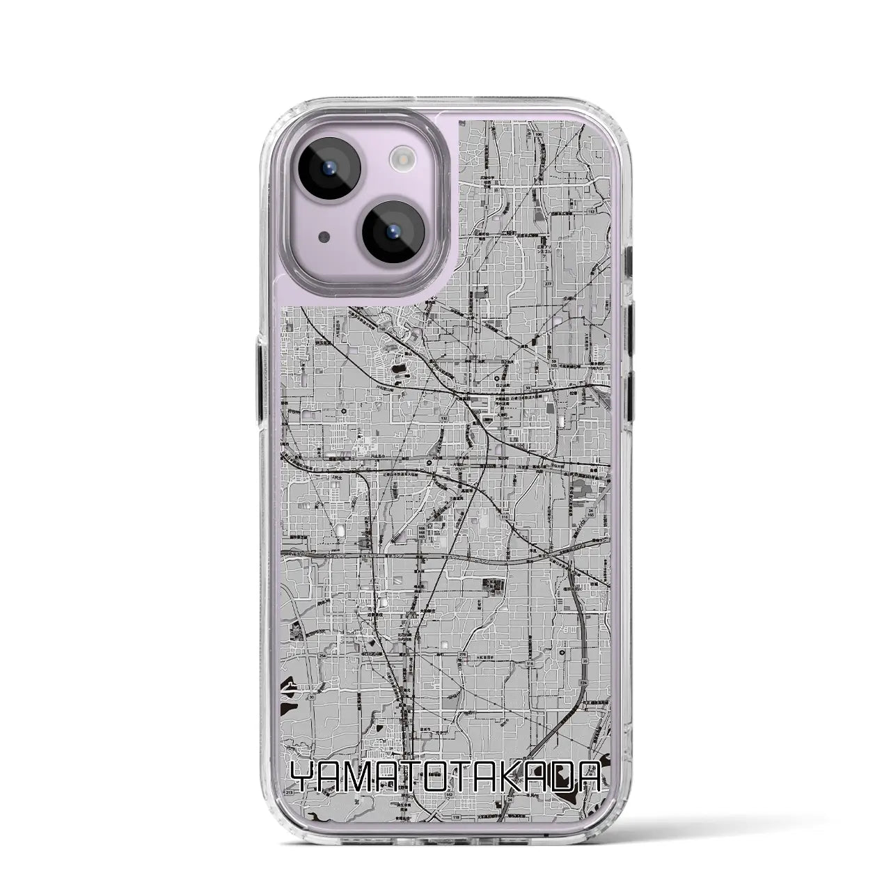 【大和高田(奈良県)】地図柄iPhoneケース(MagSafeタイプ)