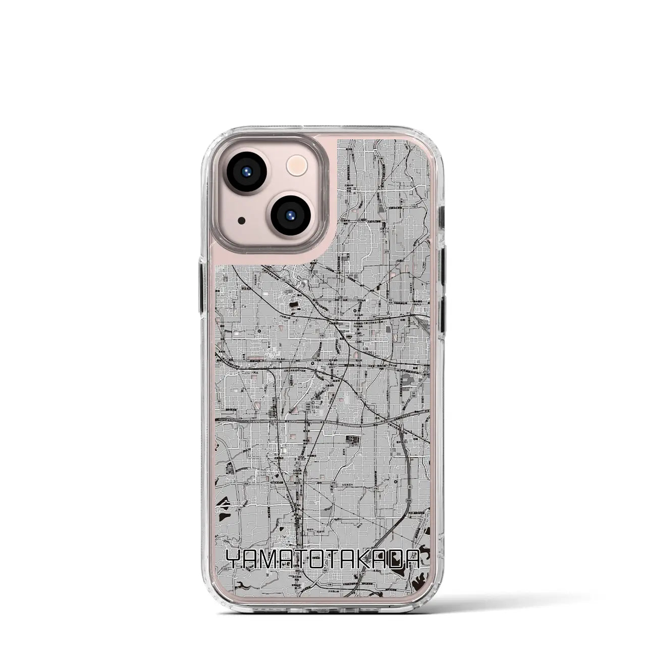 【大和高田(奈良県)】地図柄iPhoneケース(MagSafeタイプ)