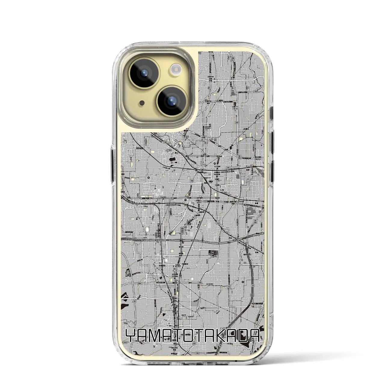 【大和高田(奈良県)】地図柄iPhoneケース(MagSafeタイプ)